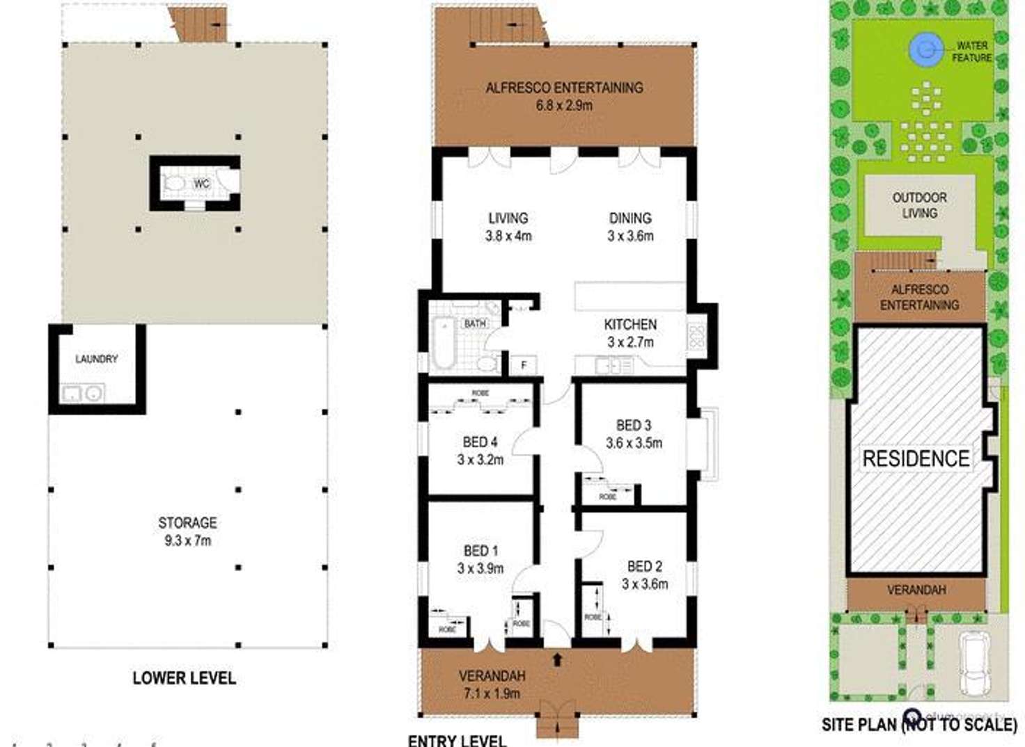 Floorplan of Homely house listing, 25 Lodge Street, Toowong QLD 4066