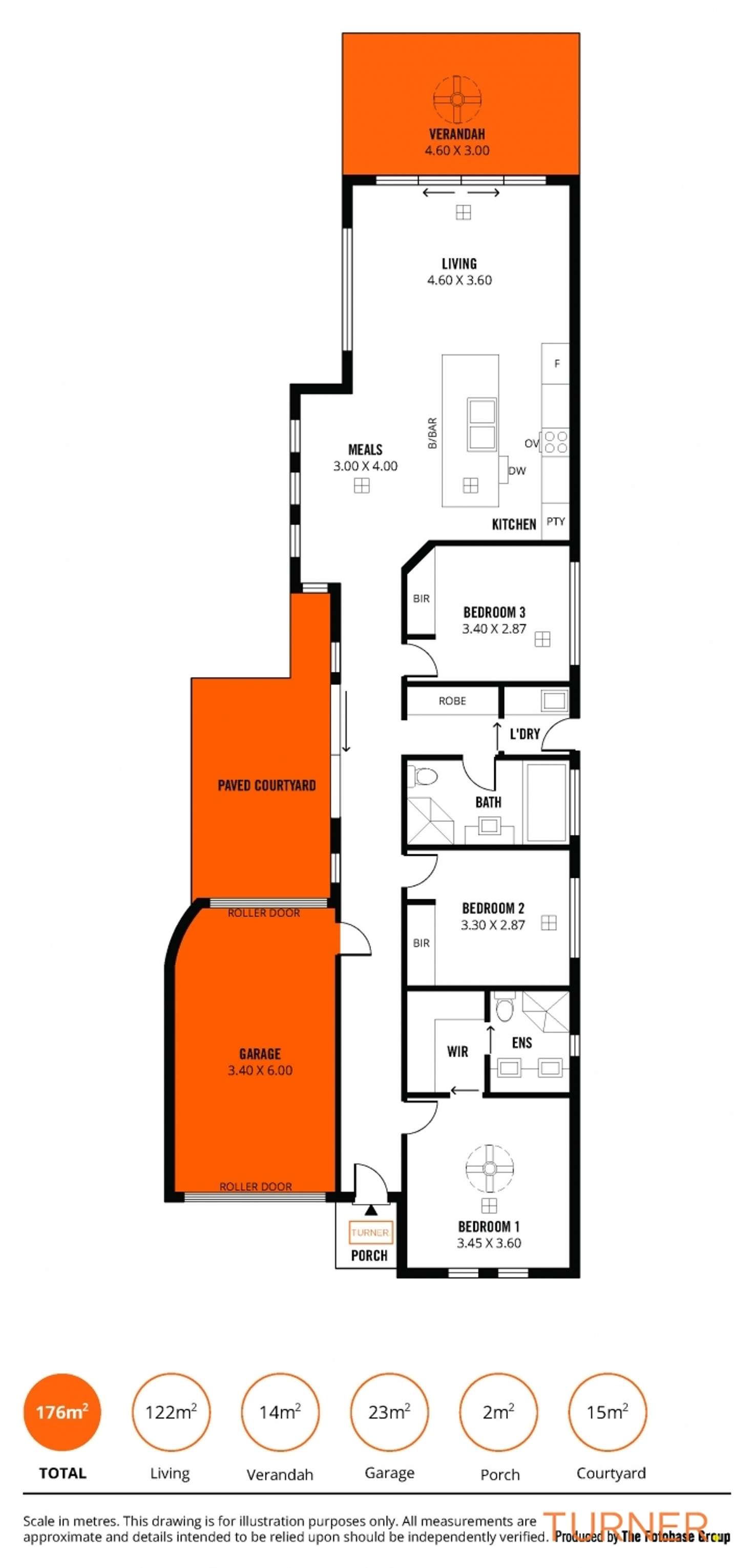 Floorplan of Homely house listing, 54A Floriedale Road, Greenacres SA 5086