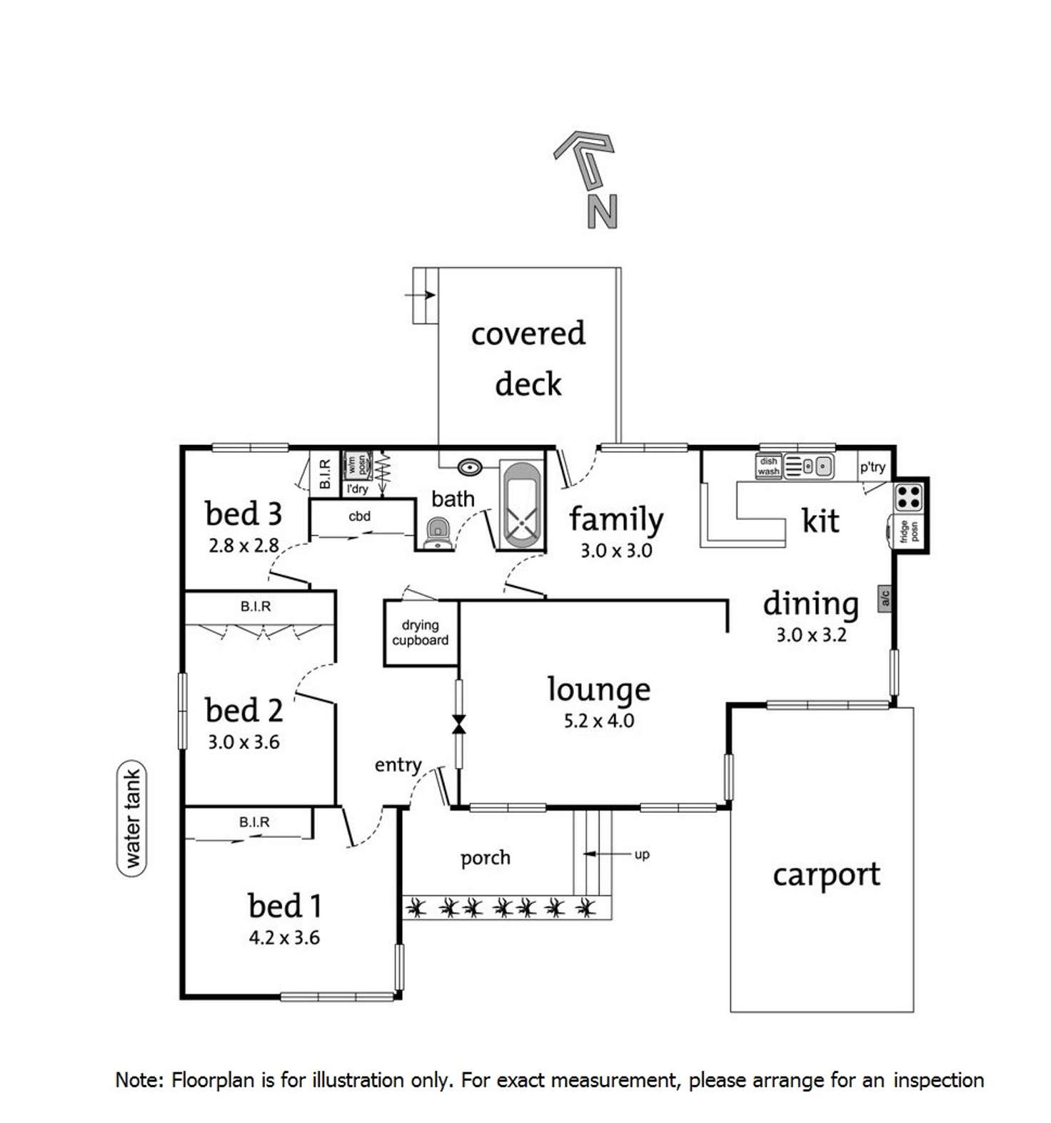Floorplan of Homely house listing, 8 Samuel Street, Croydon VIC 3136