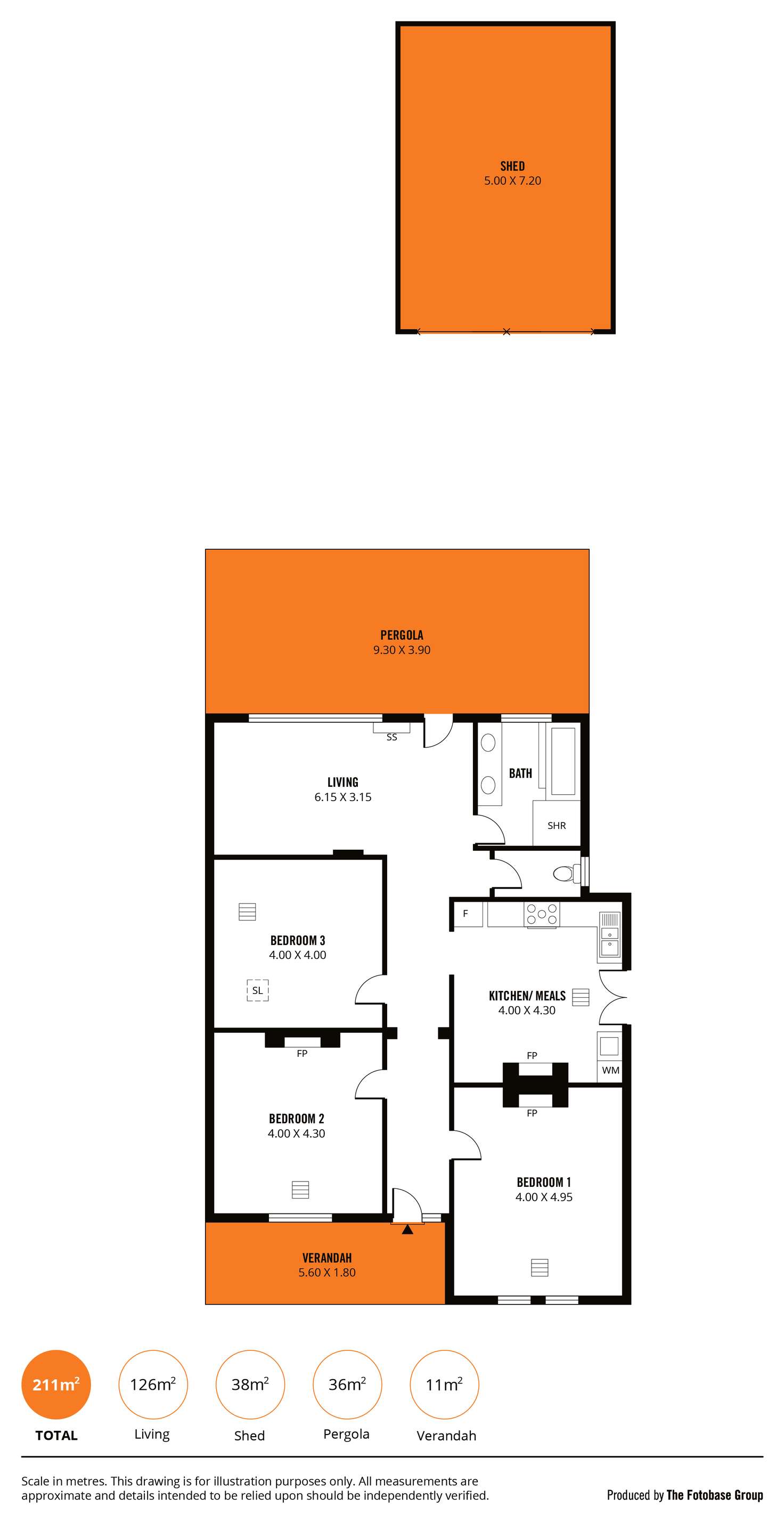 Floorplan of Homely house listing, 57 Leicester Street, Parkside SA 5063