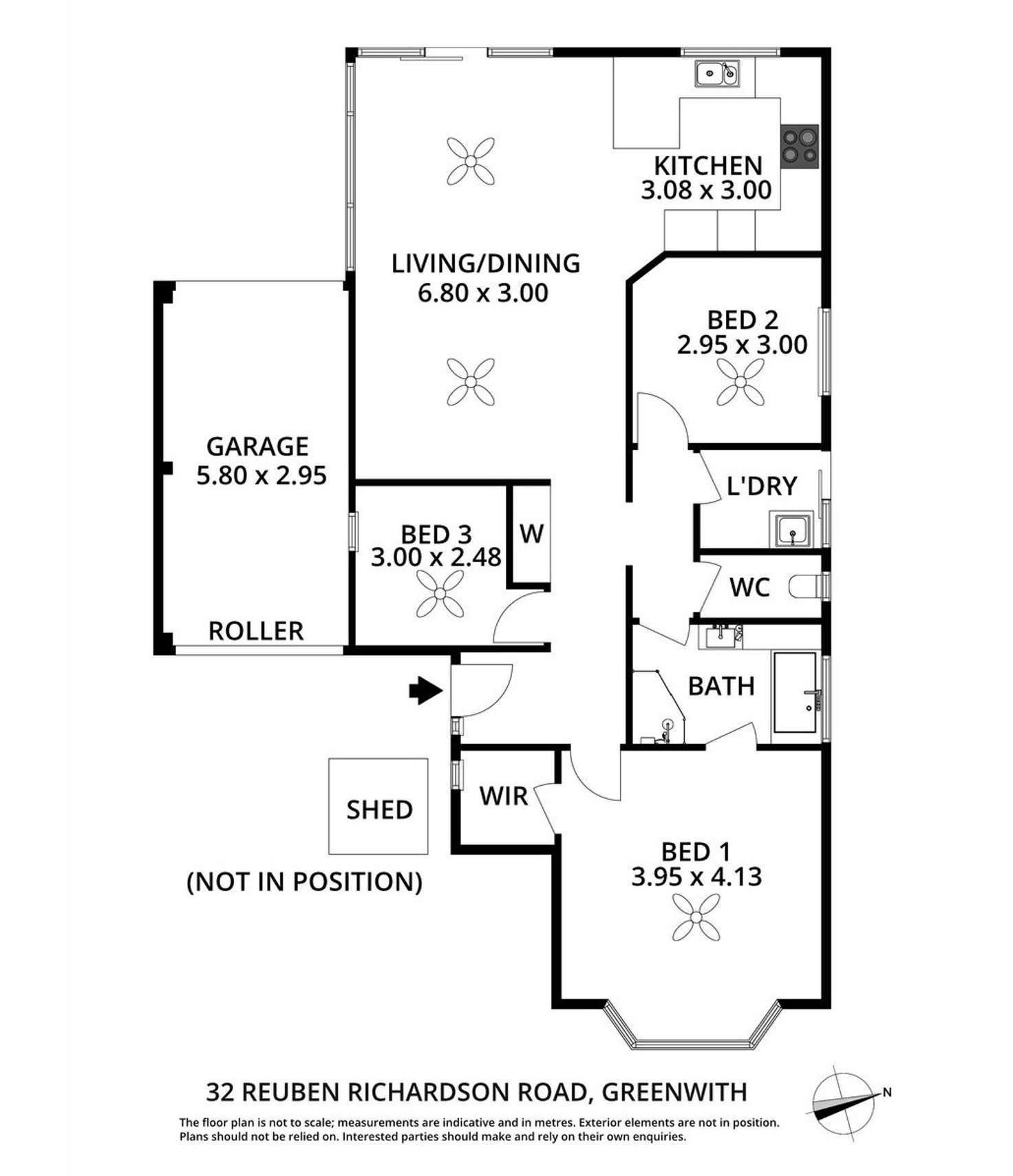 Floorplan of Homely house listing, 32 Reuben Richardson Road, Greenwith SA 5125