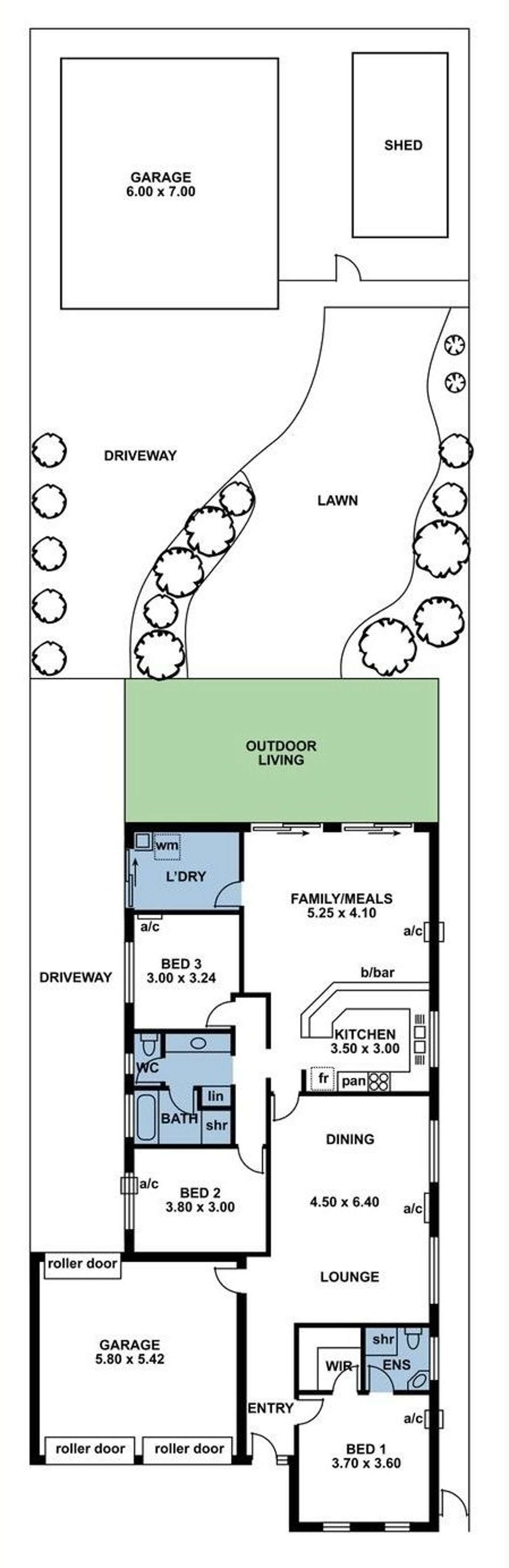 Floorplan of Homely house listing, 11 Field Street, Oakden SA 5086