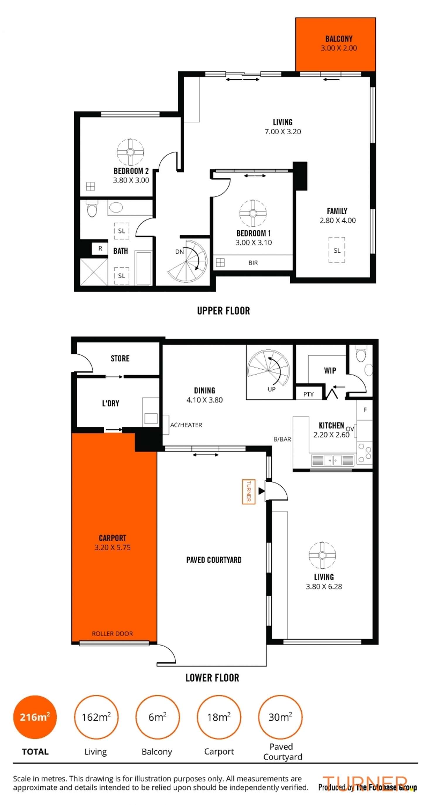 Floorplan of Homely townhouse listing, 8/27 Norman Street, Adelaide SA 5000