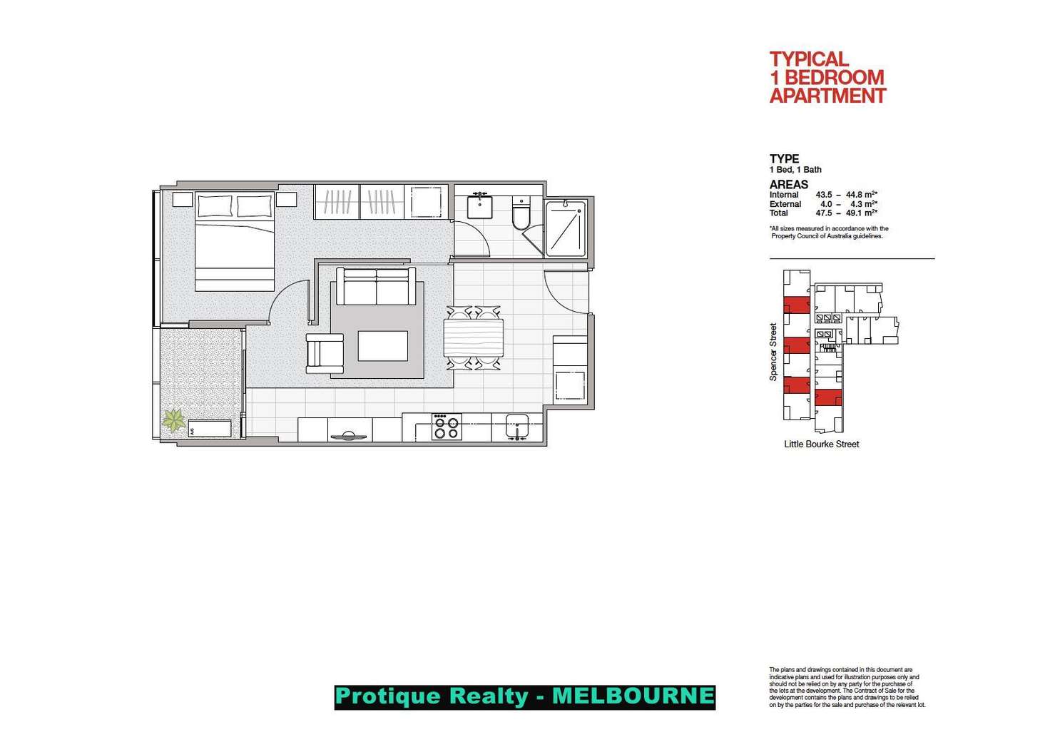 Floorplan of Homely apartment listing, 2209/ 220 Spencer Street, Melbourne VIC 3000