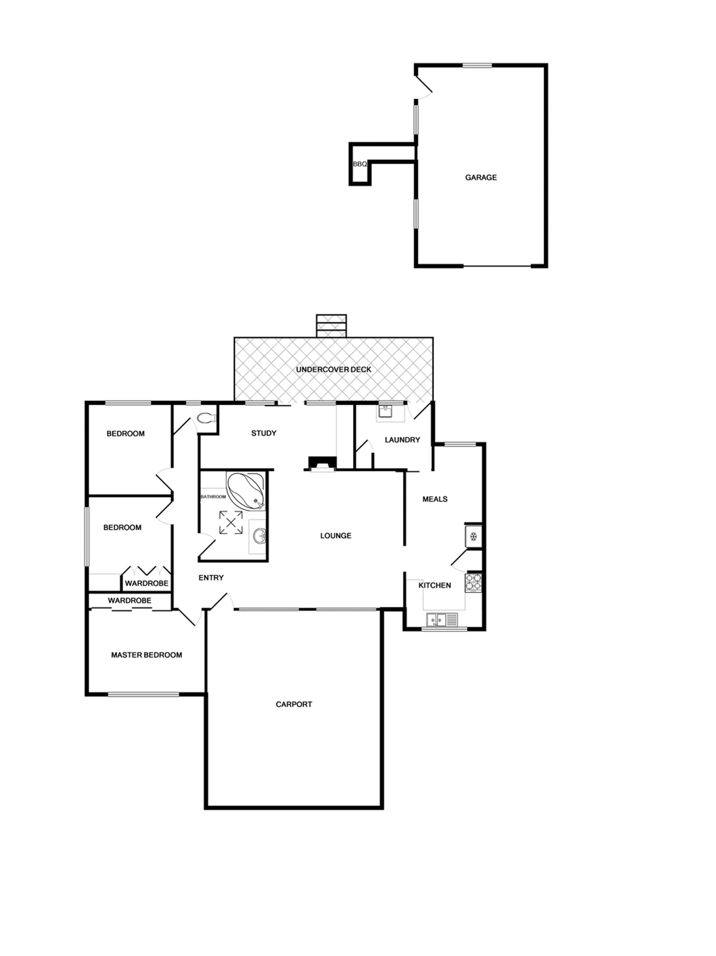 Floorplan of Homely house listing, 30 Reilly Street, Ringwood VIC 3134