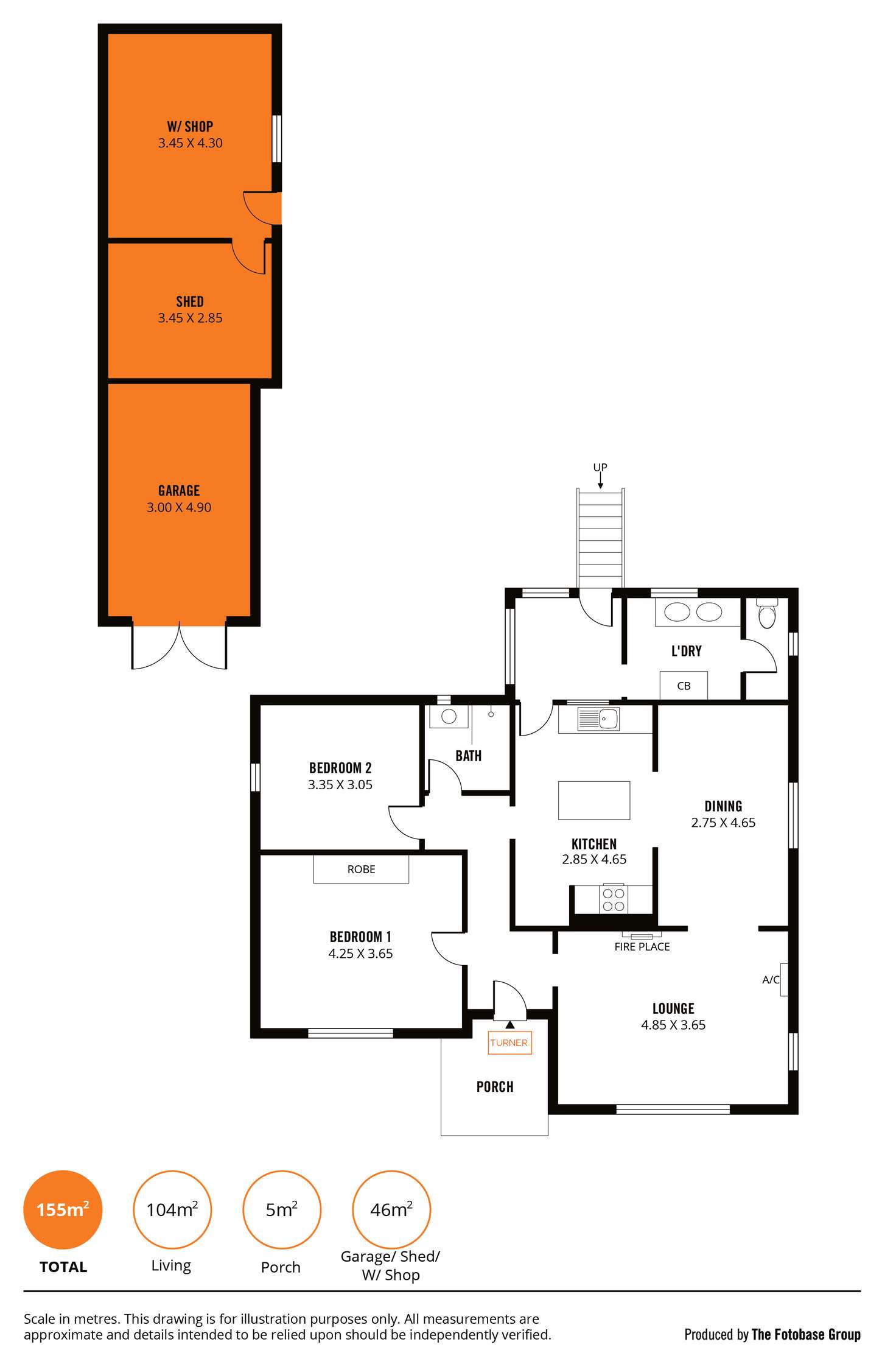 Floorplan of Homely house listing, 530 Military Road, Largs North SA 5016