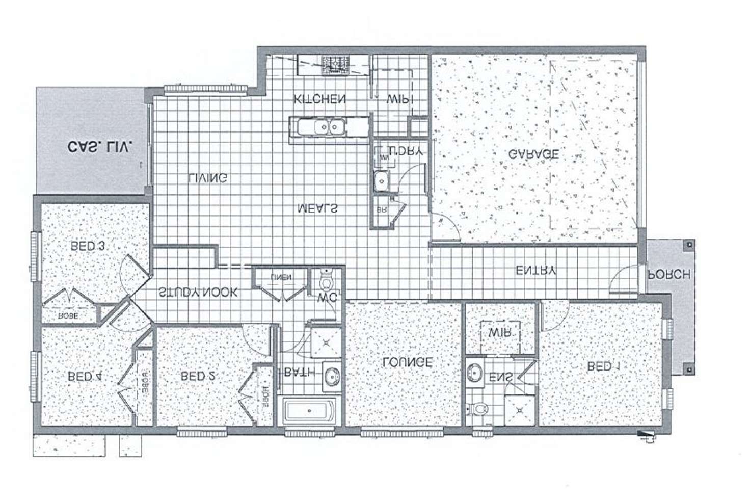 Floorplan of Homely house listing, 26 Liberator Drive, Point Cook VIC 3030