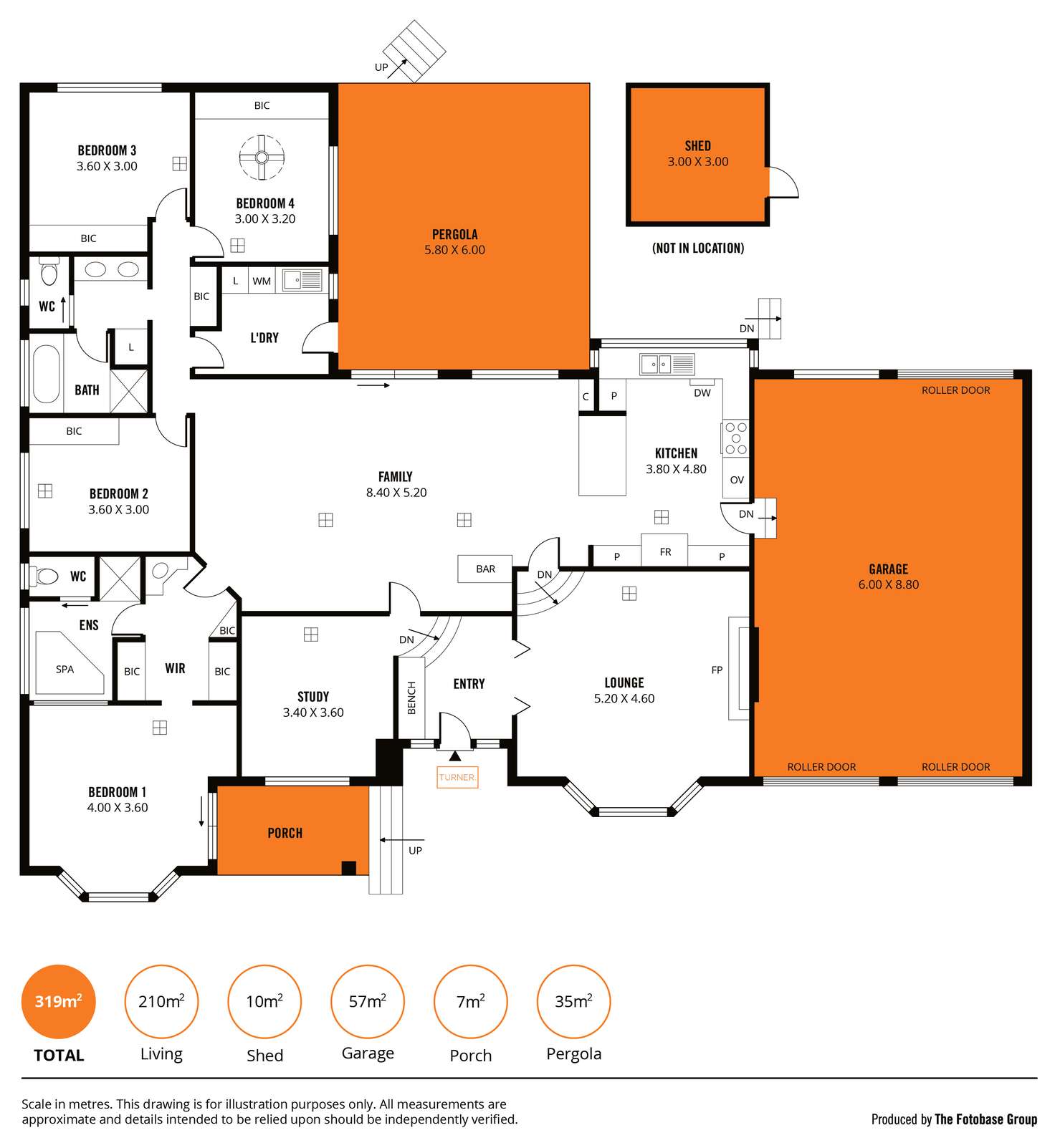 Floorplan of Homely house listing, 44 Wicks Road, Highbury SA 5089