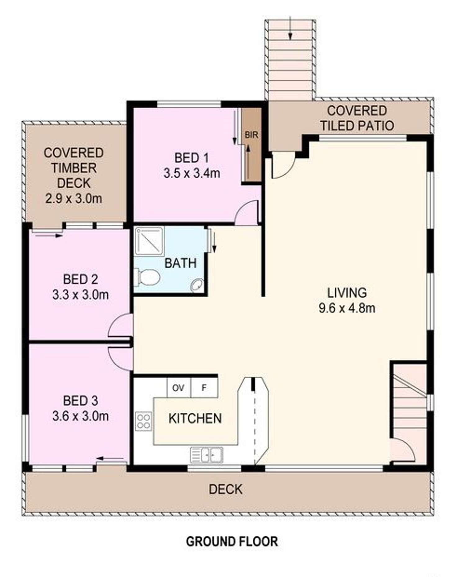 Floorplan of Homely house listing, 46 Del Monte Place, Copacabana NSW 2251