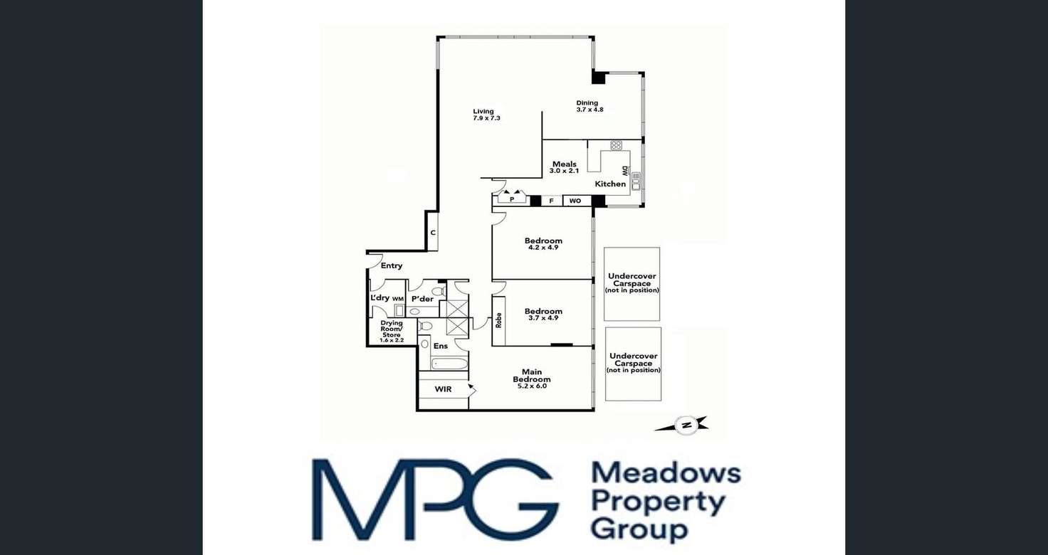 Floorplan of Homely apartment listing, 45/546 Toorak Road, Toorak VIC 3142