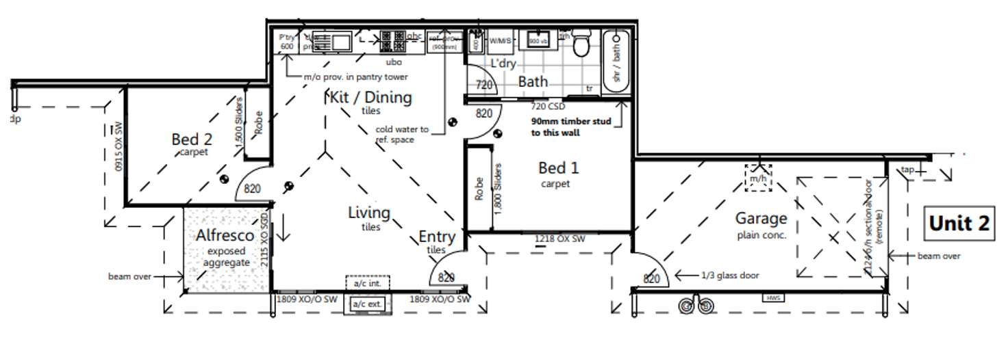 Floorplan of Homely house listing, 2/11 Mount Wheeler street, Park Ridge QLD 4125