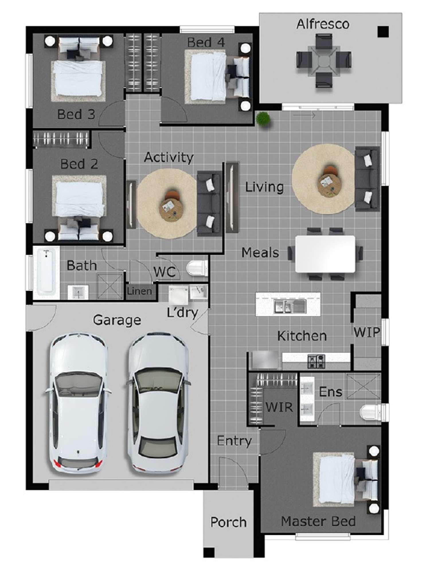 Floorplan of Homely house listing, 16 Augusta Close, Heddon Greta NSW 2321