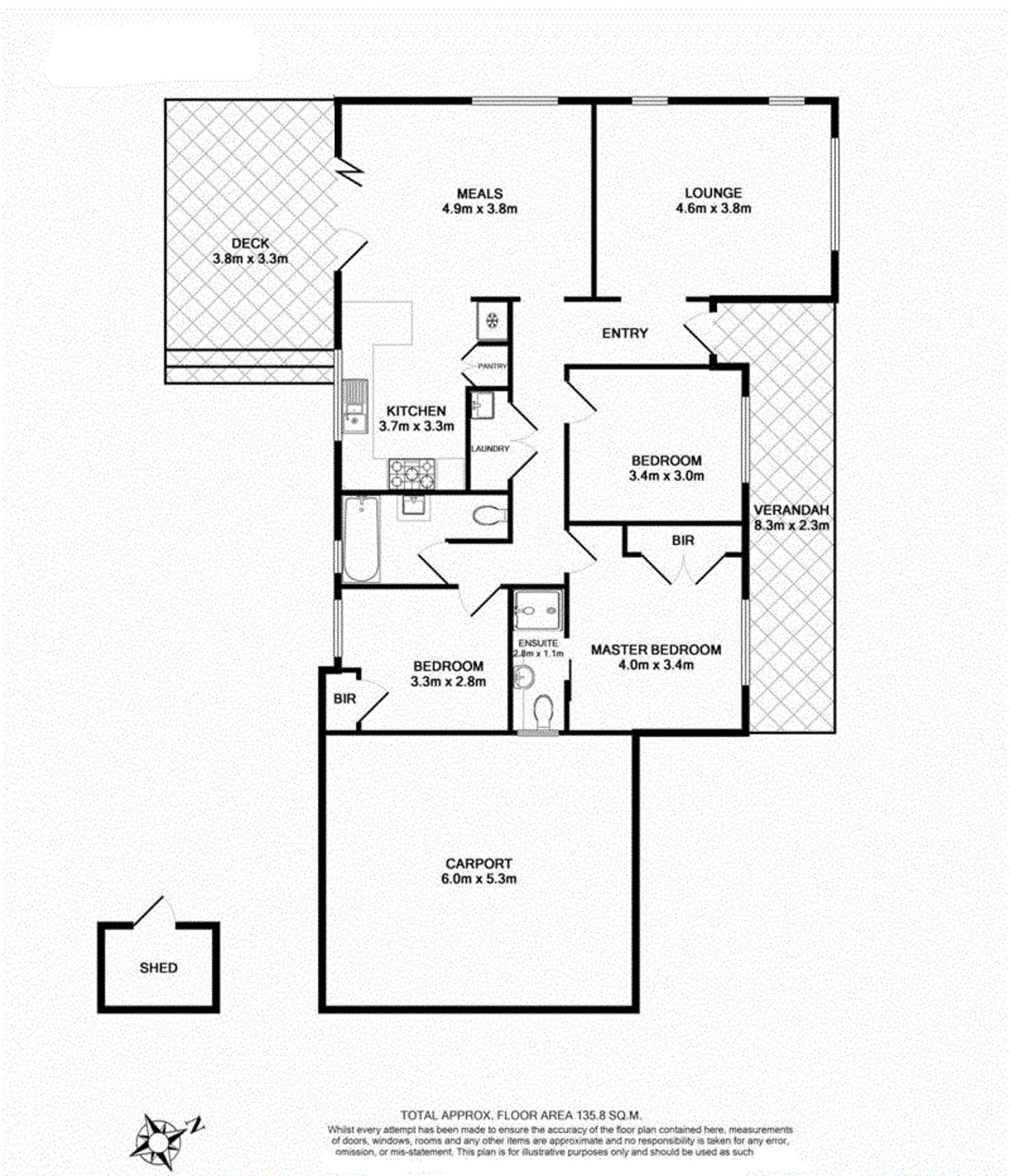 Floorplan of Homely house listing, 23 Everard Road, Ringwood East VIC 3135