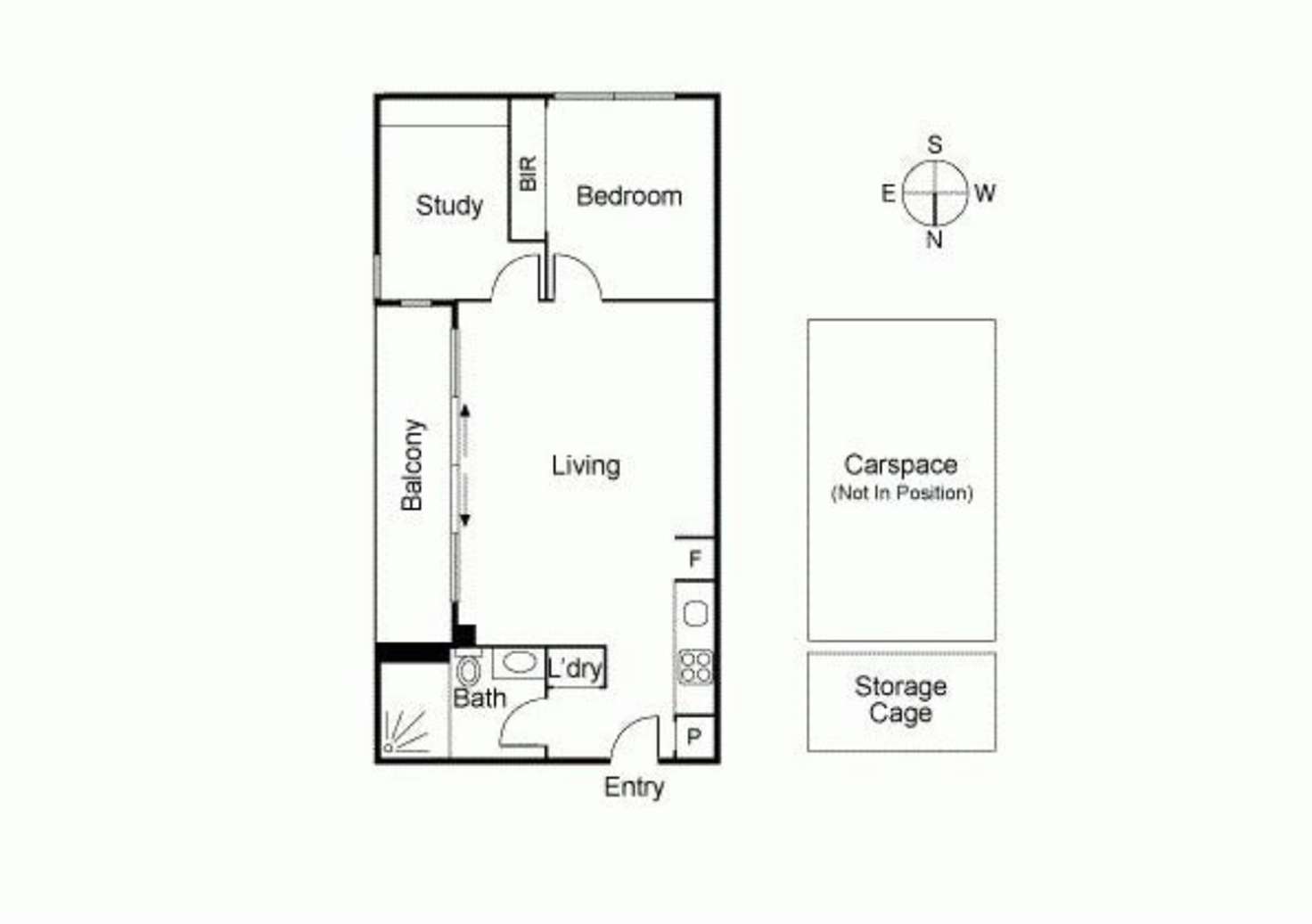 Floorplan of Homely apartment listing, 210/253 Bridge Road, Richmond VIC 3121