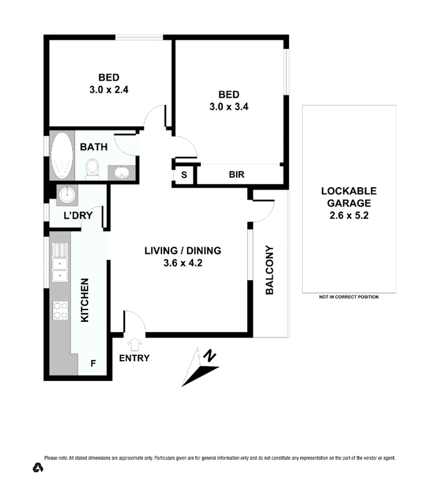 Floorplan of Homely unit listing, 12/28 Charles St, Liverpool NSW 2170