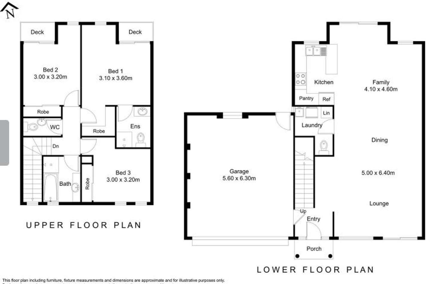 Floorplan of Homely townhouse listing, 7/9 Dines Place, Bruce ACT 2617