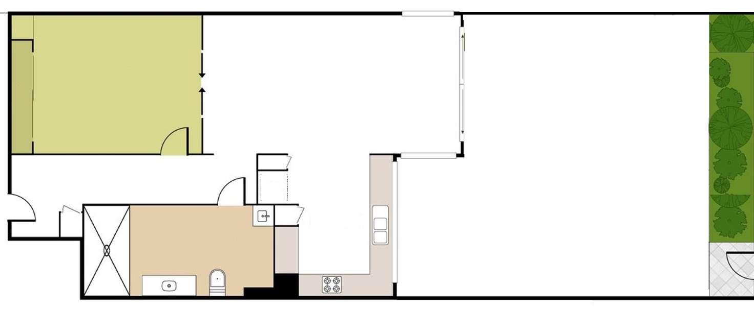 Floorplan of Homely apartment listing, 202/79 Moray Street, New Farm QLD 4005