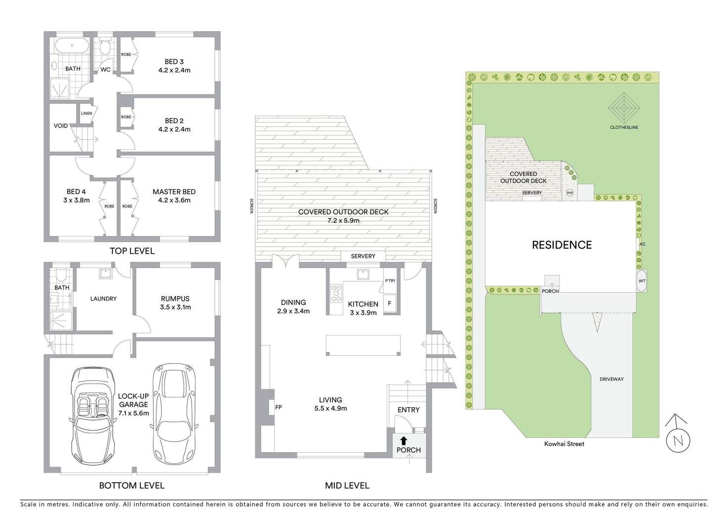Floorplan of Homely house listing, 13 Kowhai Street, Kenmore QLD 4069