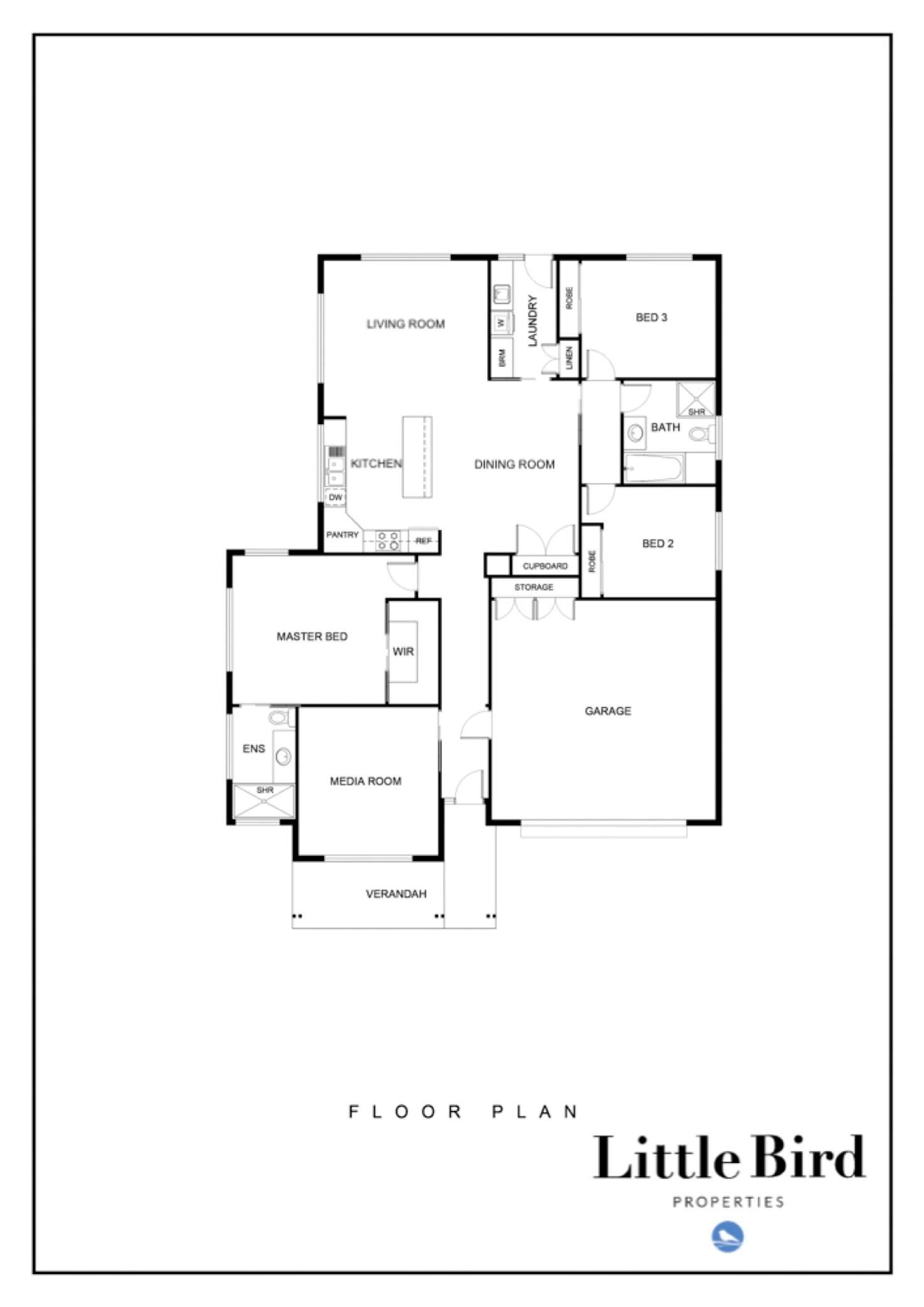 Floorplan of Homely house listing, 9 Insley Street, Googong NSW 2620