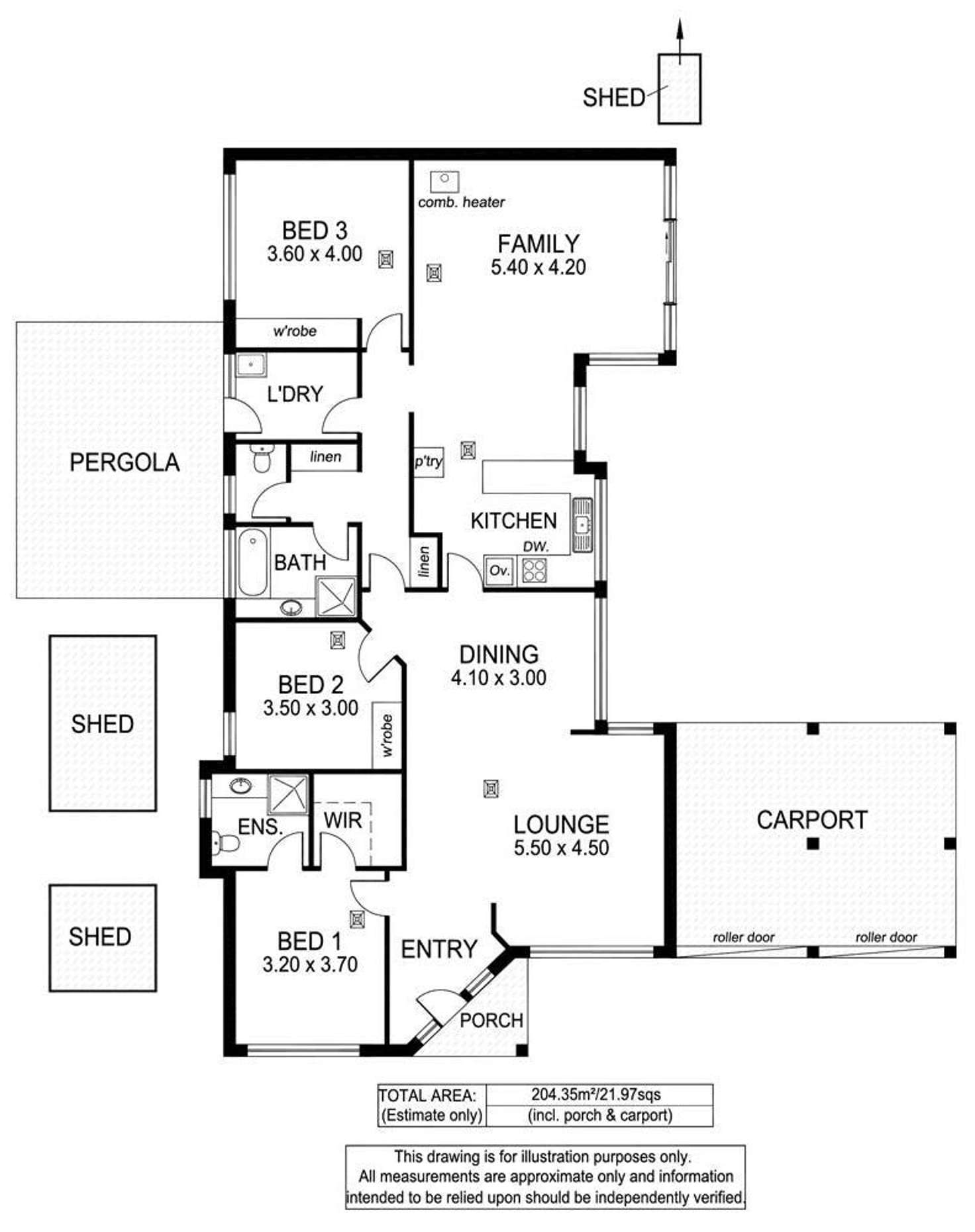Floorplan of Homely house listing, 4 Woodland Grove, Aberfoyle Park SA 5159