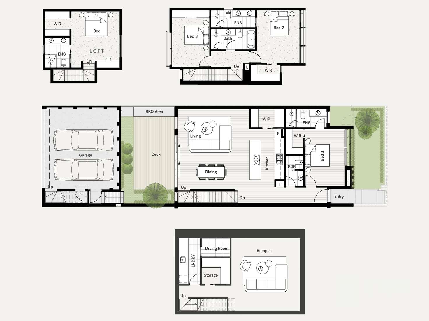 Floorplan of Homely townhouse listing, TH2/25 Princes Street, Flemington VIC 3031