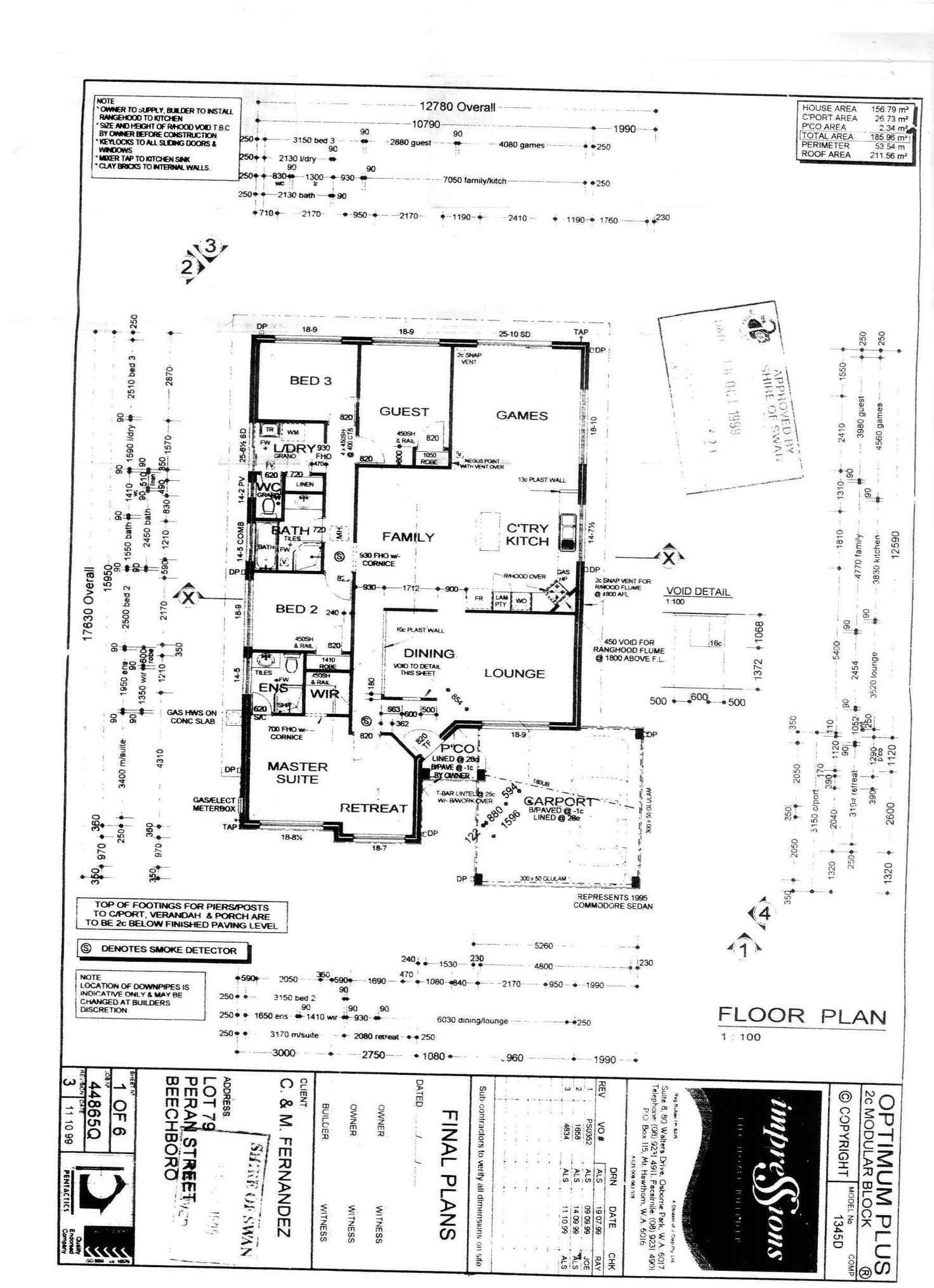 Floorplan of Homely house listing, 17 Peran Street, Bennett Springs WA 6063