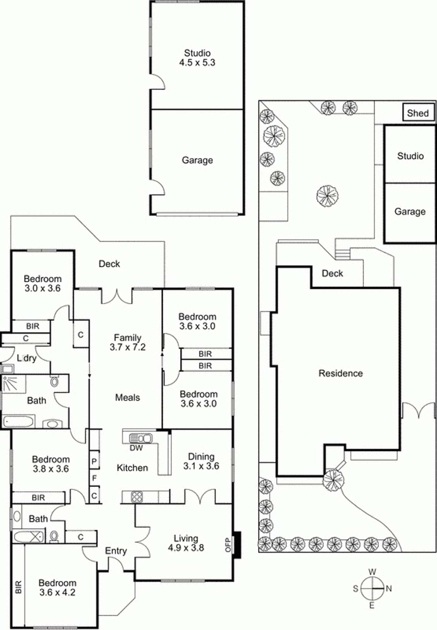 Floorplan of Homely house listing, 9 Melball Street, Bentleigh East VIC 3165