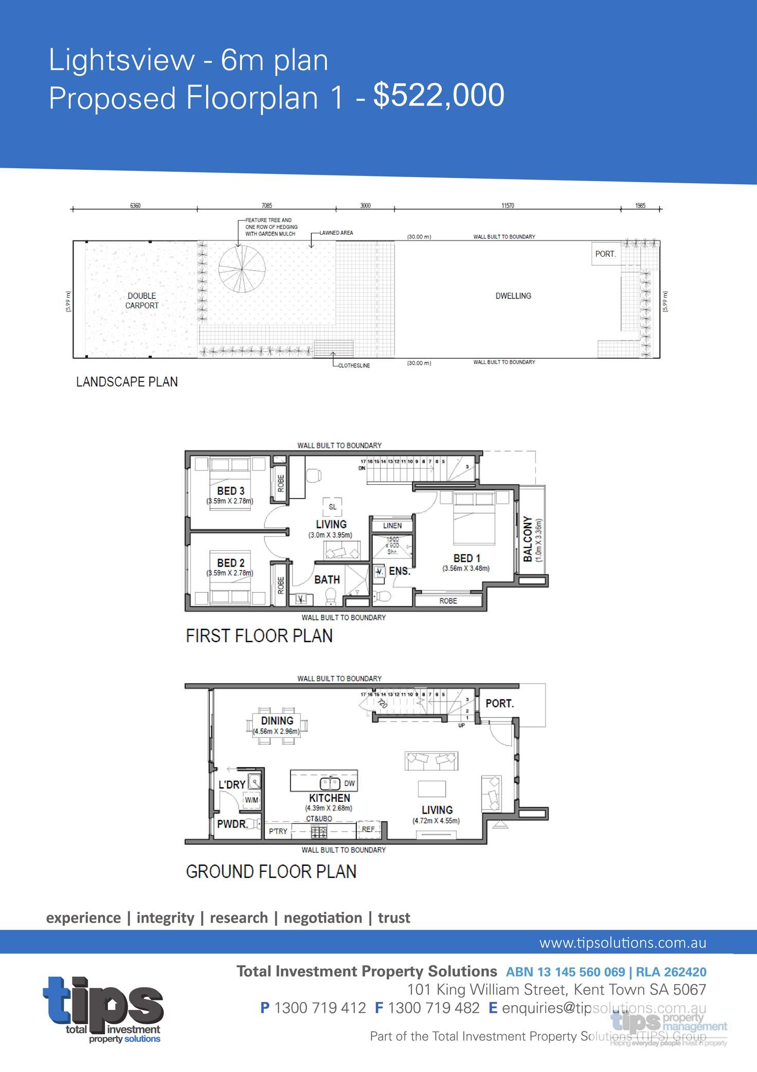 Floorplan of Homely townhouse listing, 1-17 Elliot Drive, Lightsview SA 5085