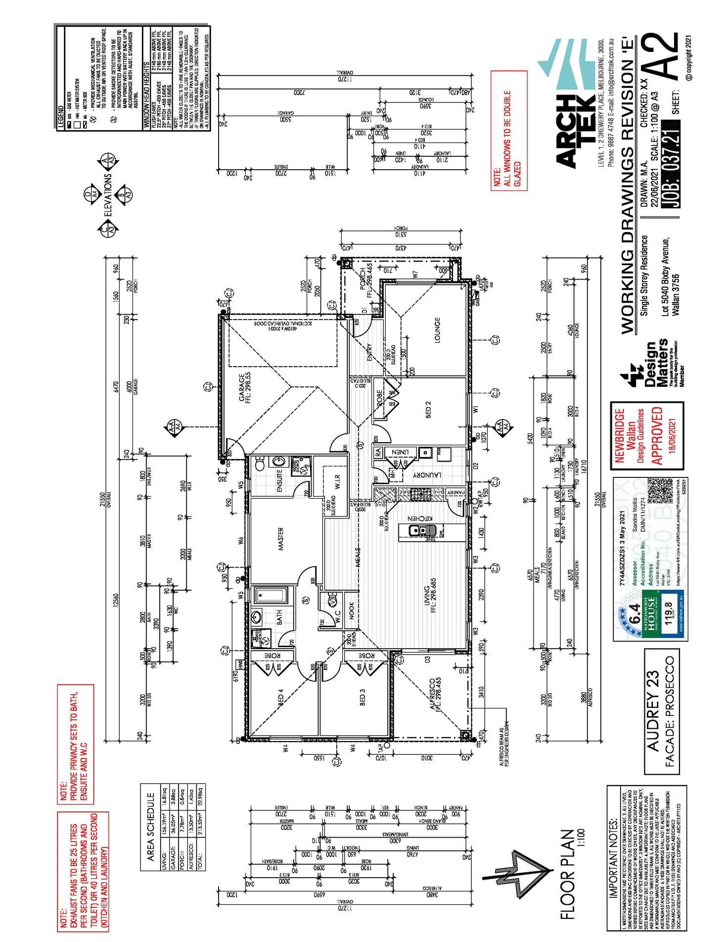 Floorplan of Homely house listing, 16 Bixby Avenue, Wallan VIC 3756