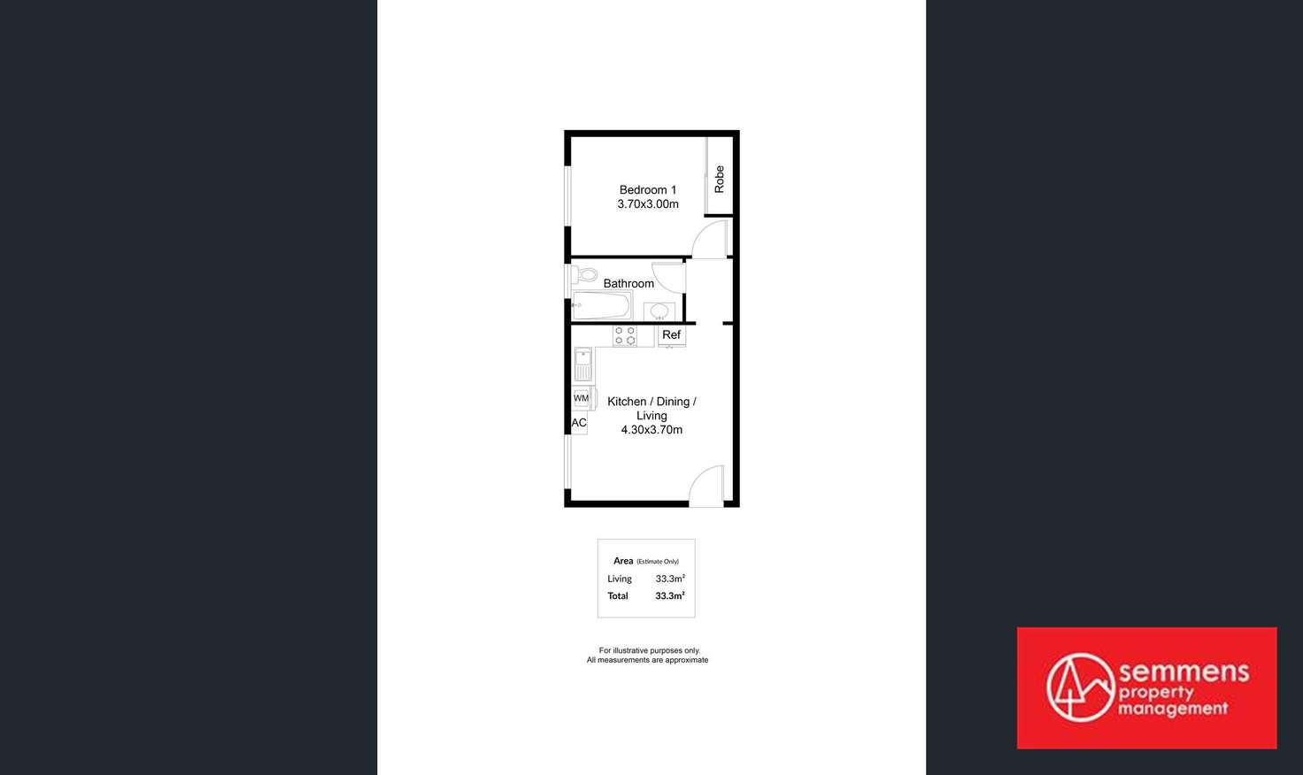 Floorplan of Homely unit listing, 4/13 Simpson Parade, Goodwood SA 5034