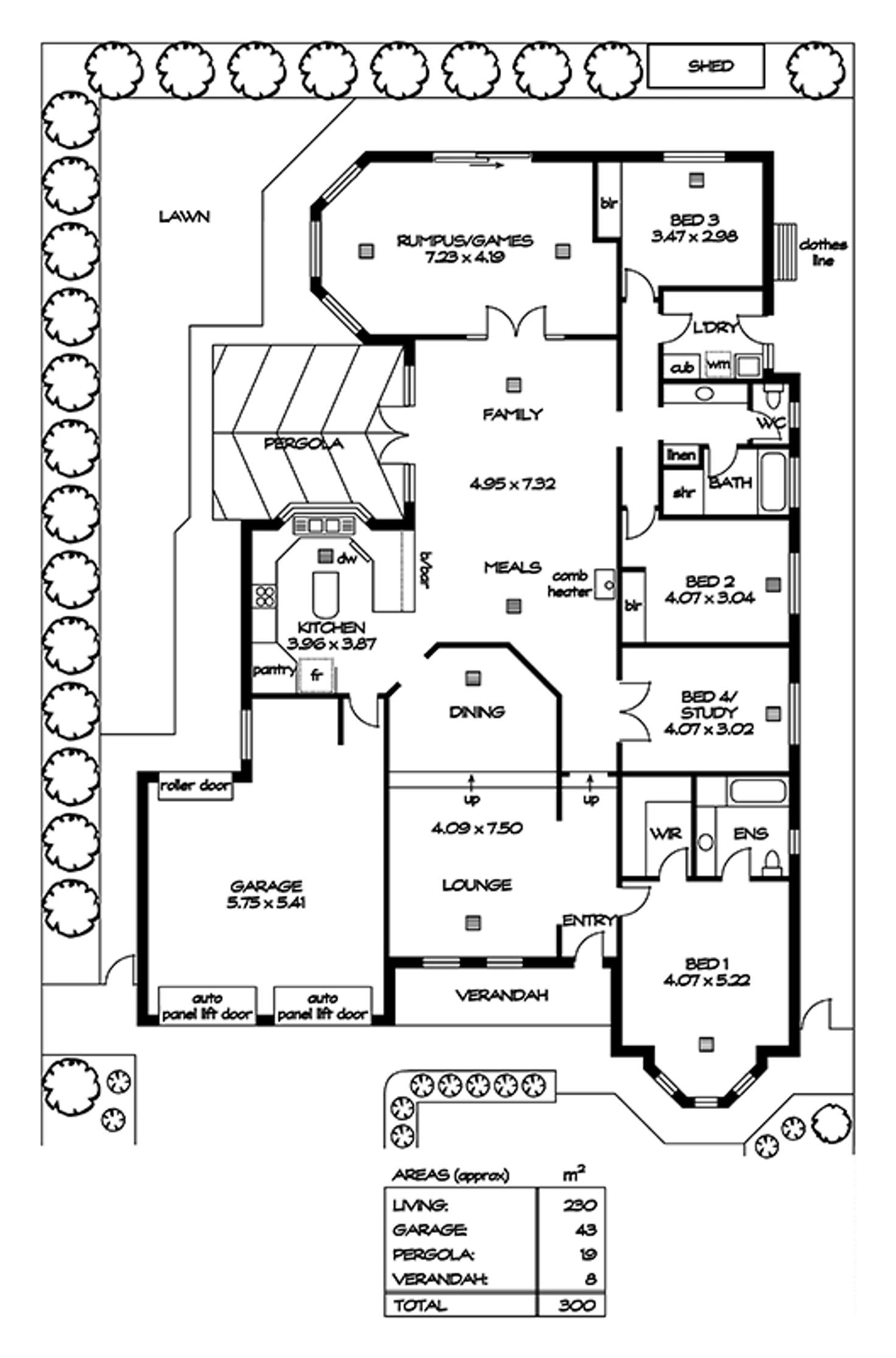 Floorplan of Homely house listing, 66 Navigator Drive, Northgate SA 5085