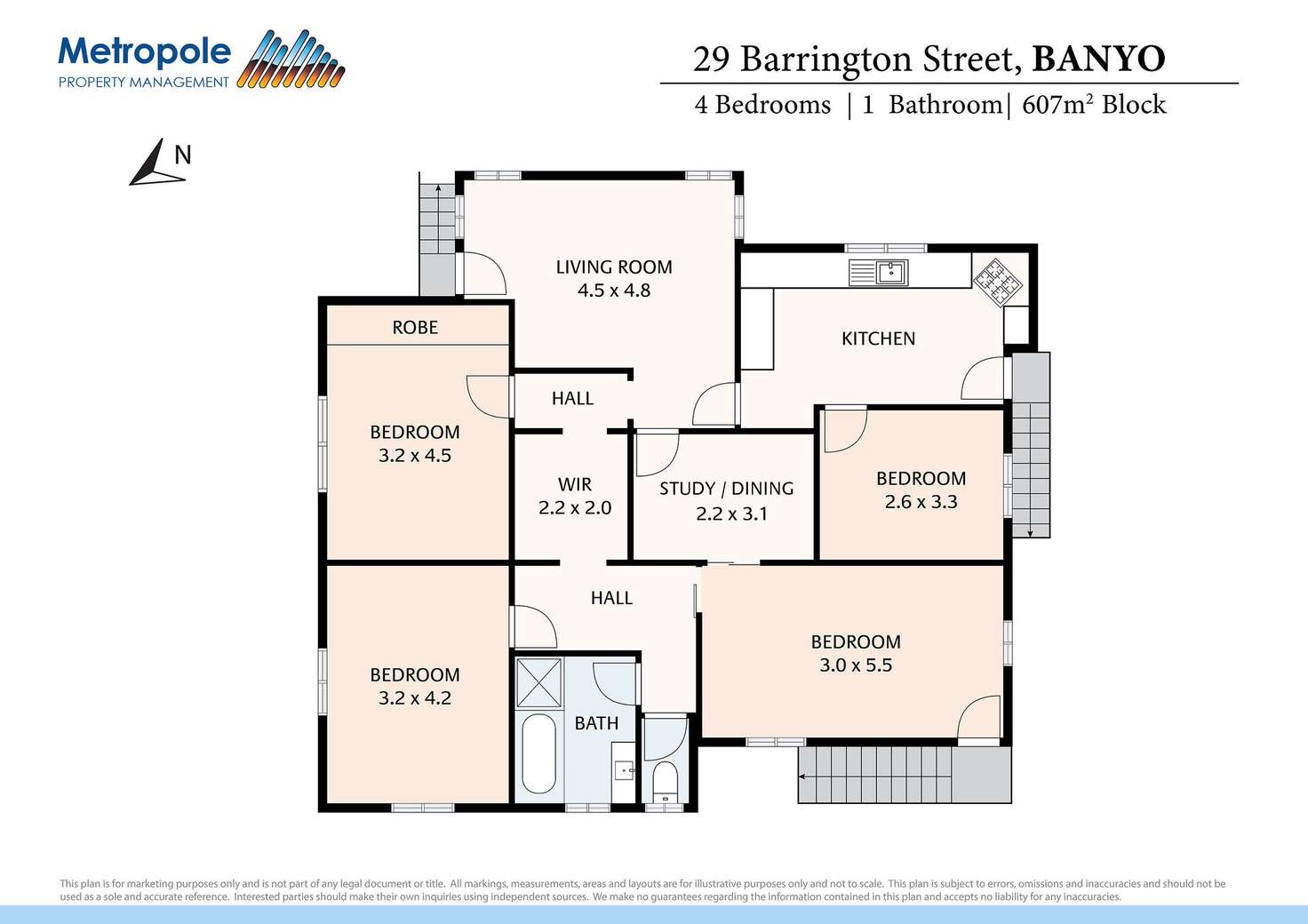 Floorplan of Homely house listing, 29 Barrington Street, Banyo QLD 4014