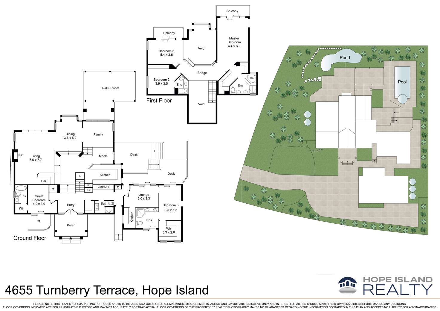 Floorplan of Homely house listing, 4655 Turnberry Terrace, Sanctuary Cove QLD 4212