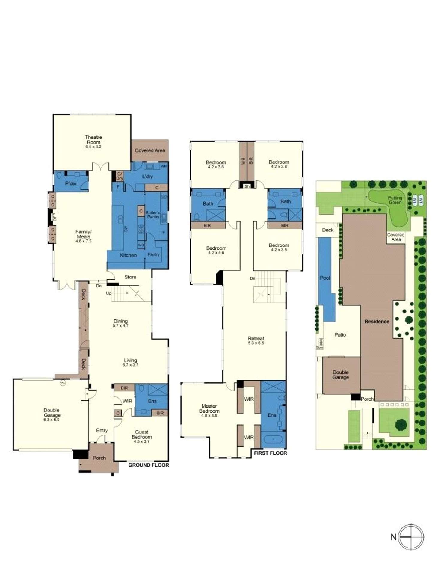 Floorplan of Homely house listing, 1 Reid Street, Balwyn VIC 3103