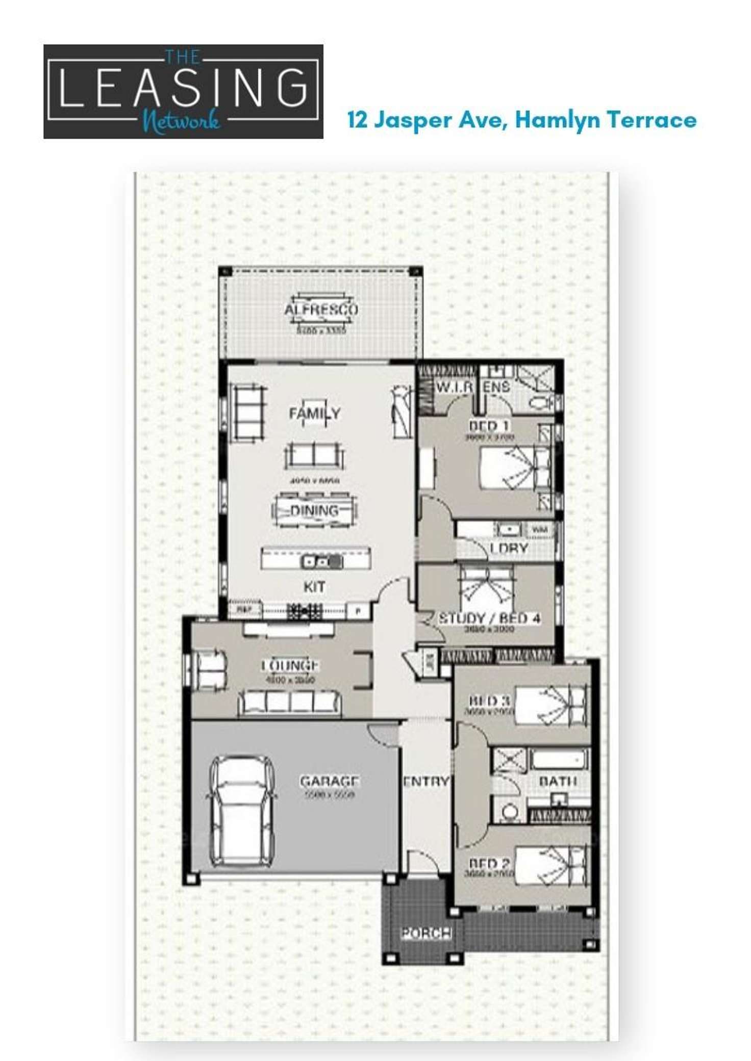 Floorplan of Homely house listing, 12 Jasper Avenue, Hamlyn Terrace NSW 2259