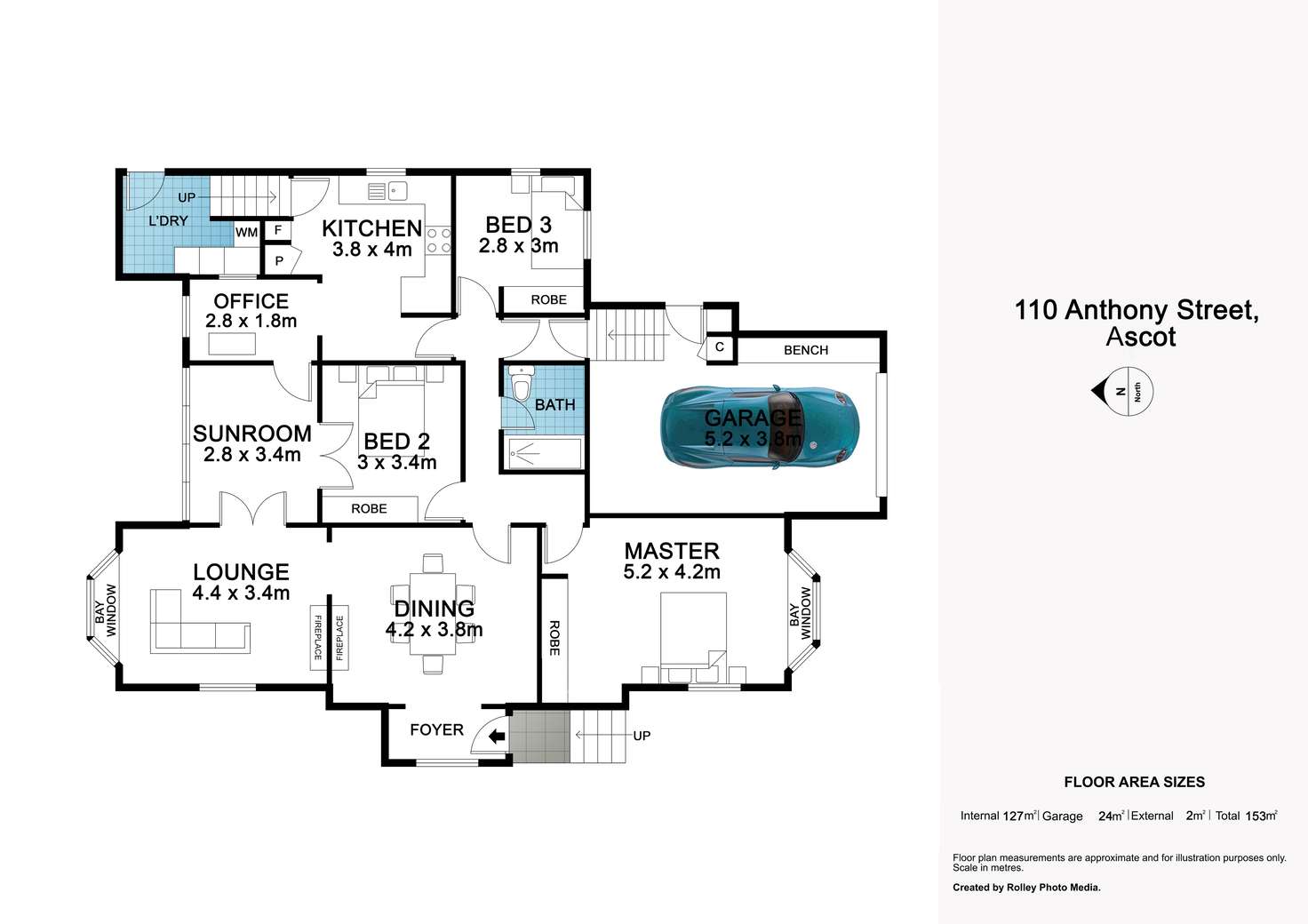 Floorplan of Homely house listing, 2a Moynihan Street, Ascot QLD 4007