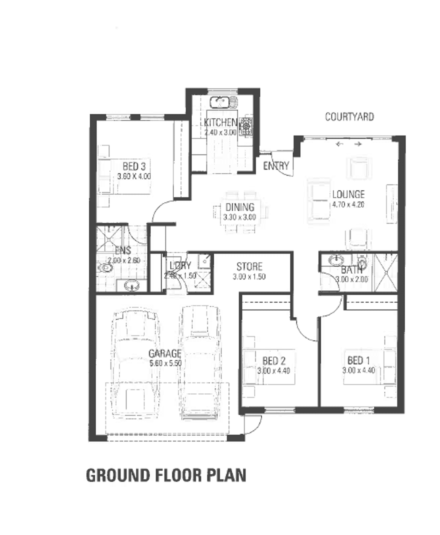 Floorplan of Homely house listing, 11 Darius drive, Kwinana Town Centre WA 6167