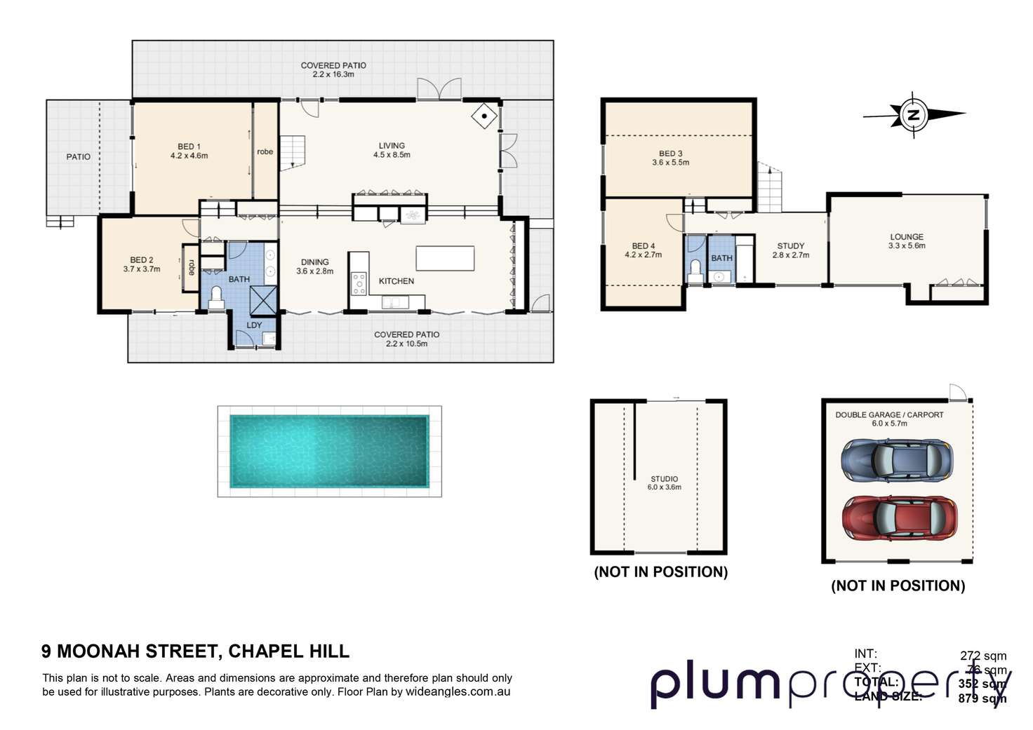 Floorplan of Homely house listing, 9 Moonah Street, Chapel Hill QLD 4069