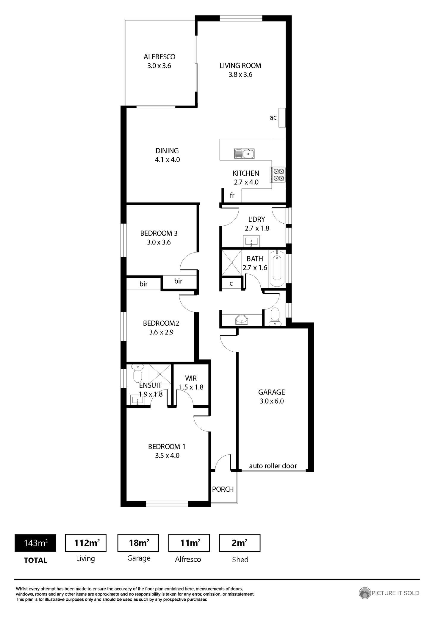 Floorplan of Homely house listing, 9A Lamington Street, Ingle Farm SA 5098