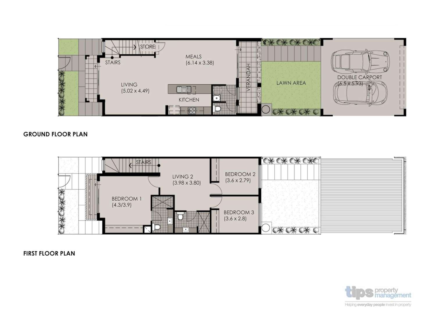 Floorplan of Homely townhouse listing, 11/1-9 League Street, Seaford Meadows SA 5169