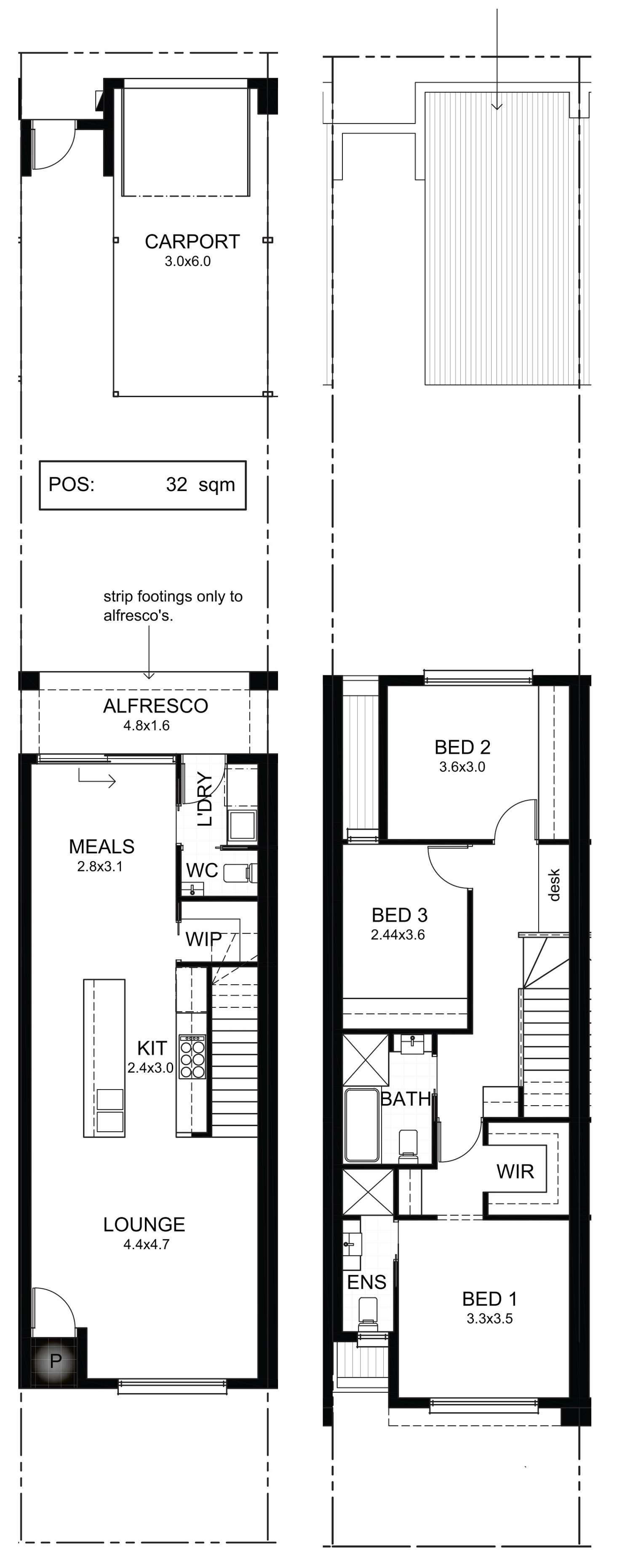 Floorplan of Homely townhouse listing, 16 Linke Lane, Evanston South SA 5116