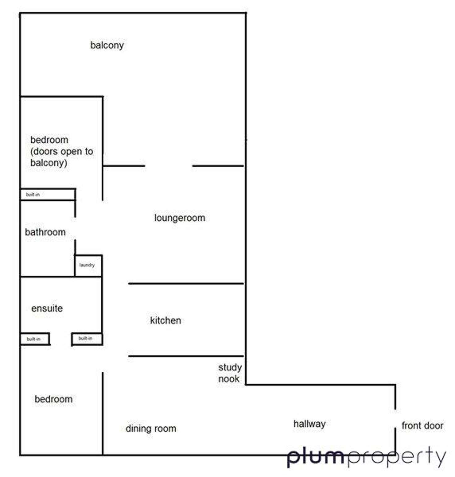 Floorplan of Homely house listing, 210/333 Water Street, Fortitude Valley QLD 4006