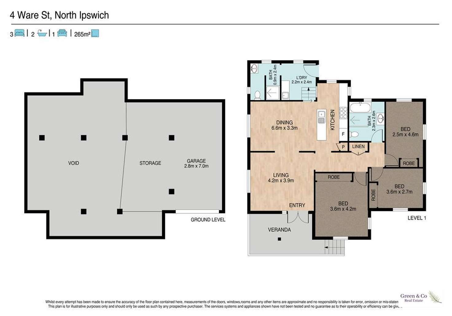 Floorplan of Homely house listing, 4 Ware Street, North Ipswich QLD 4305