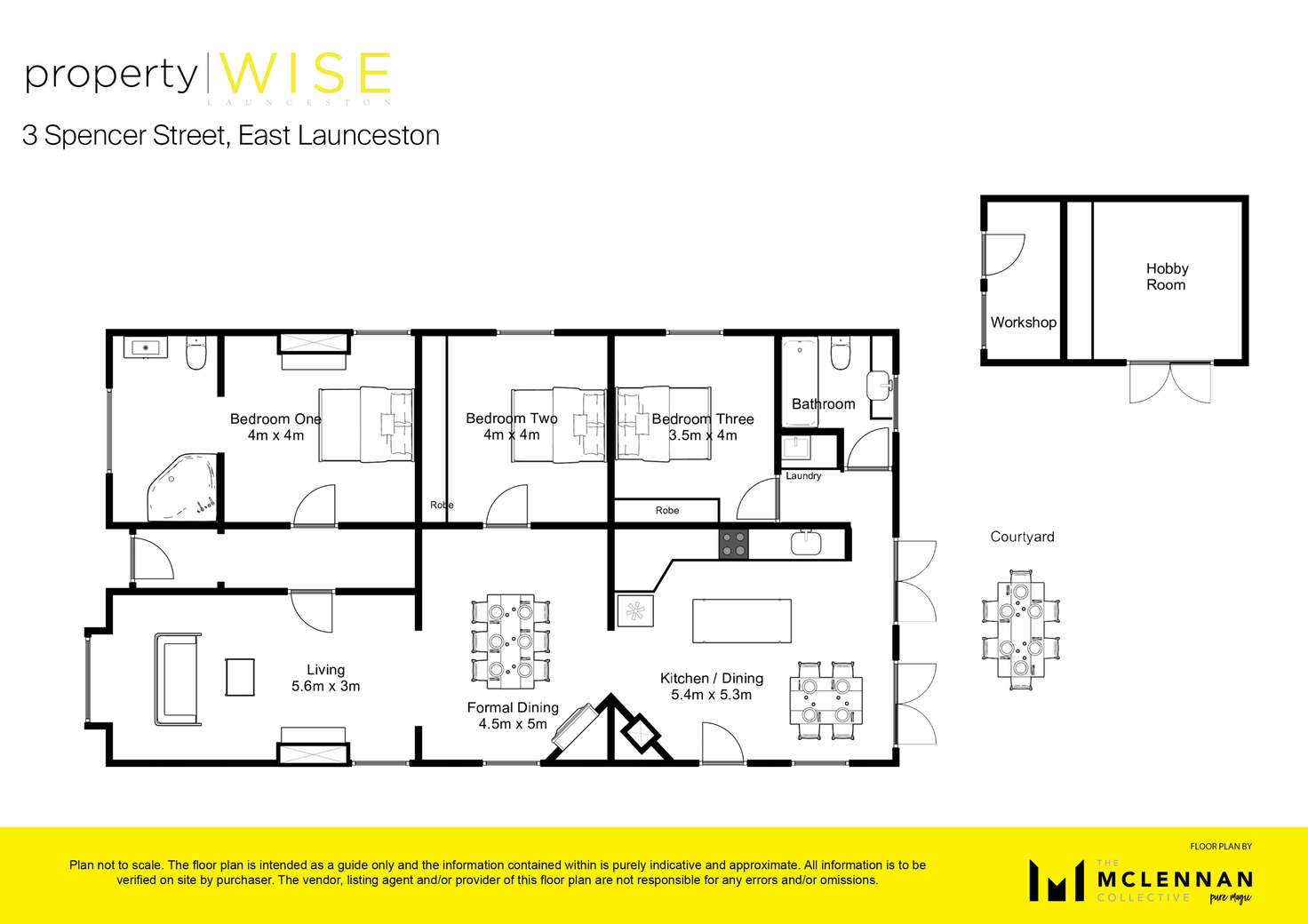 Floorplan of Homely house listing, 3 Spencer Street, East Launceston TAS 7250