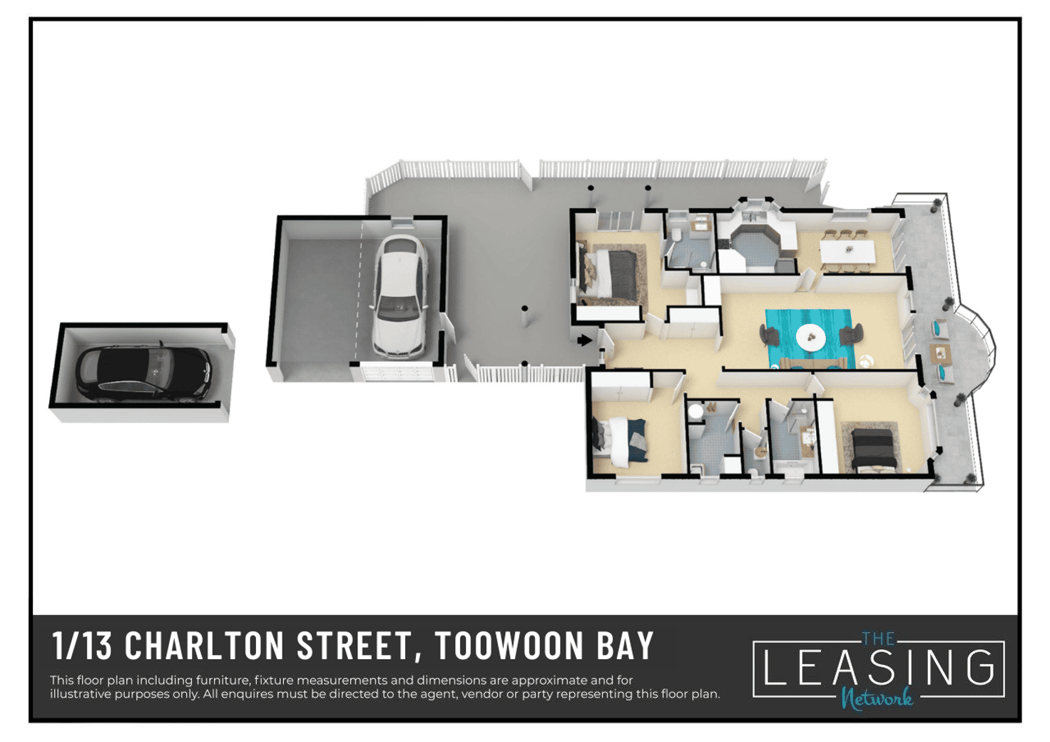 Floorplan of Homely unit listing, 1/13 Charlton Street, Toowoon Bay NSW 2261