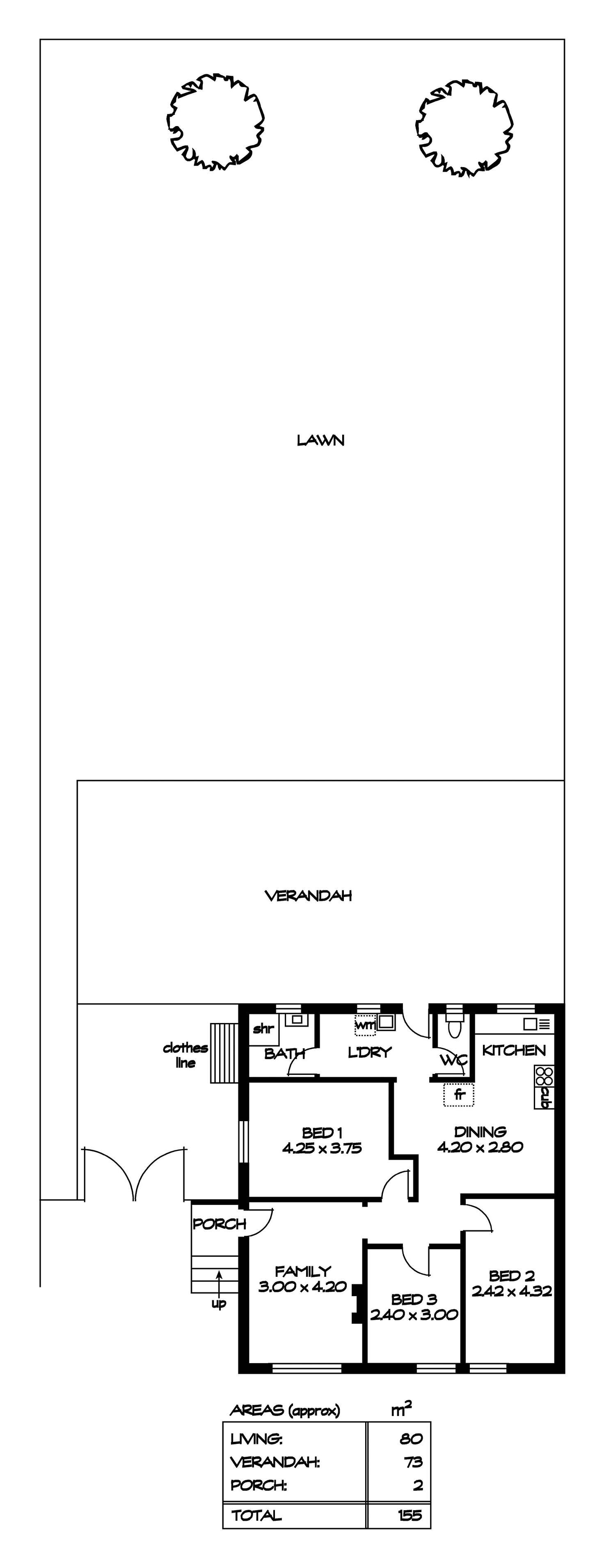 Floorplan of Homely house listing, 11 Worthington Road, Elizabeth East SA 5112