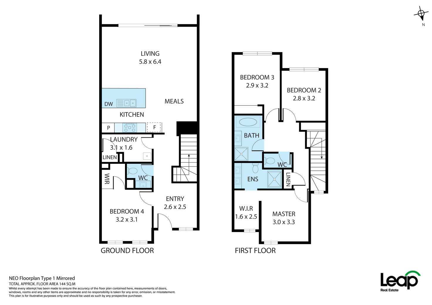 Floorplan of Homely townhouse listing, 5 Wallara Waters Boulevard, Wallan VIC 3756