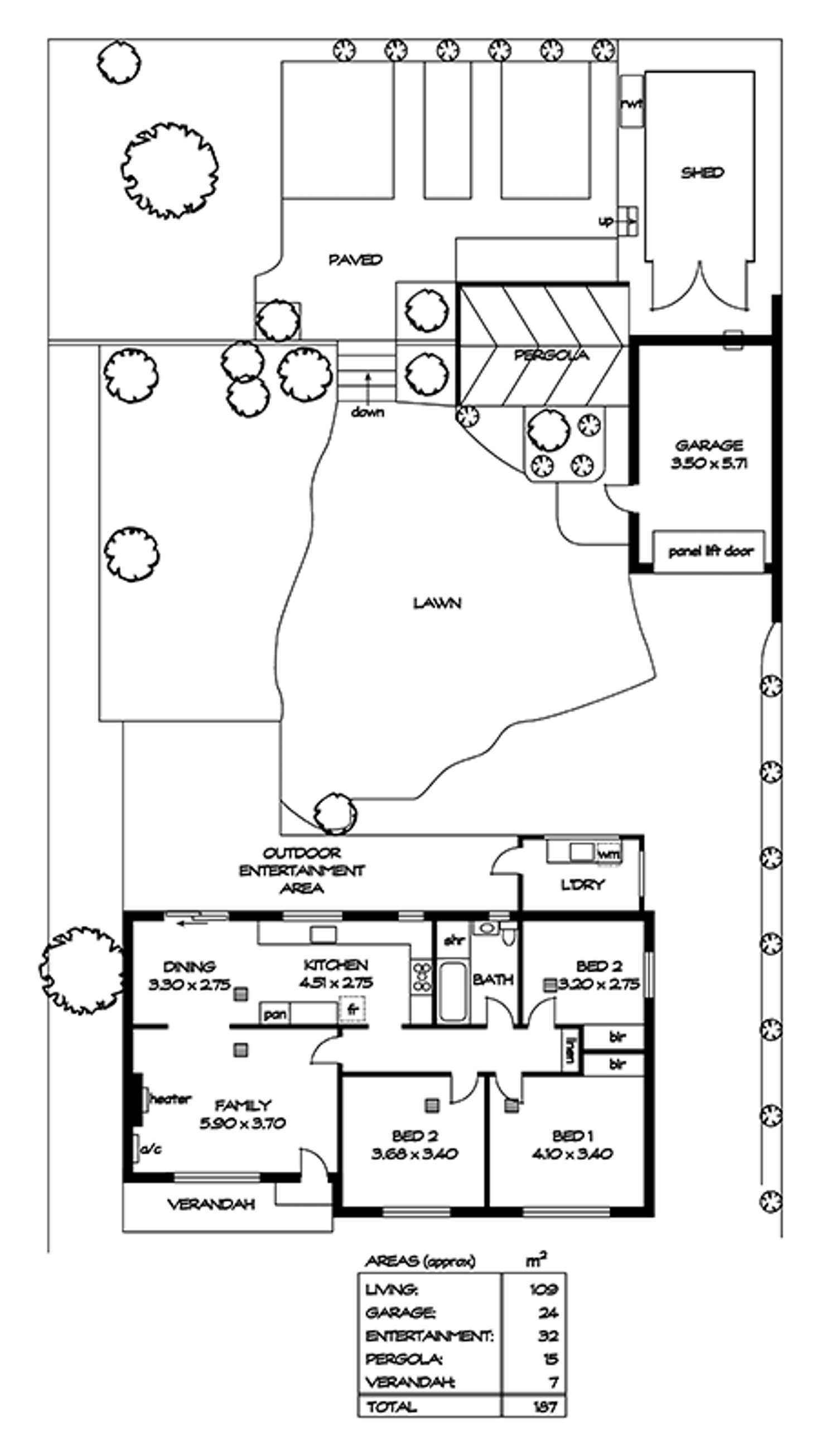 Floorplan of Homely house listing, 26 Manuel Avenue, Blair Athol SA 5084
