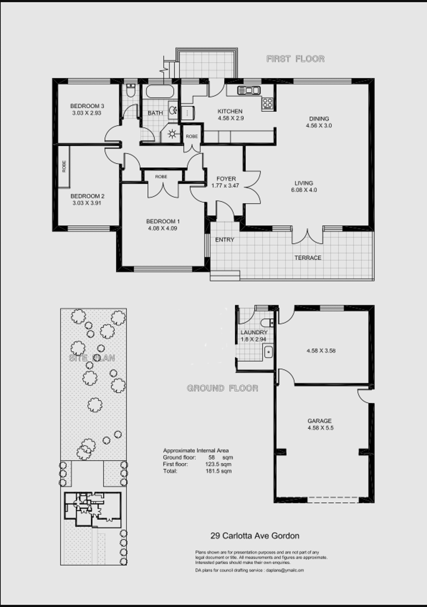 Floorplan of Homely house listing, 29 Carlotta Avenue, Gordon NSW 2072