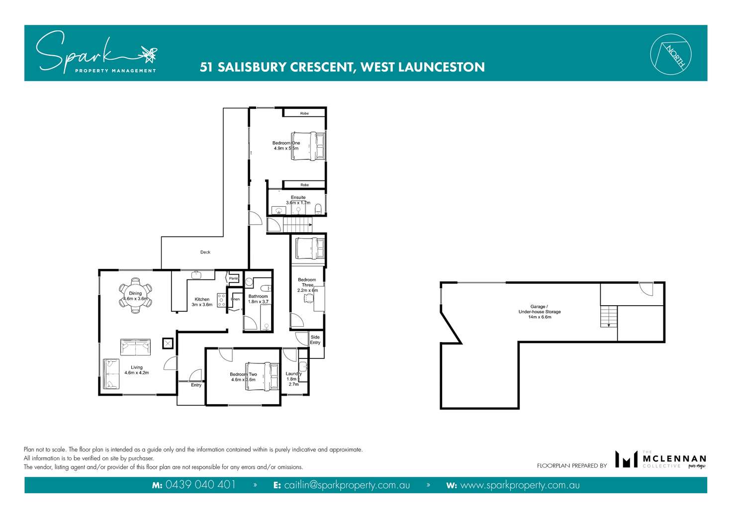 Floorplan of Homely house listing, 51 Salisbury Crescent, West Launceston TAS 7250